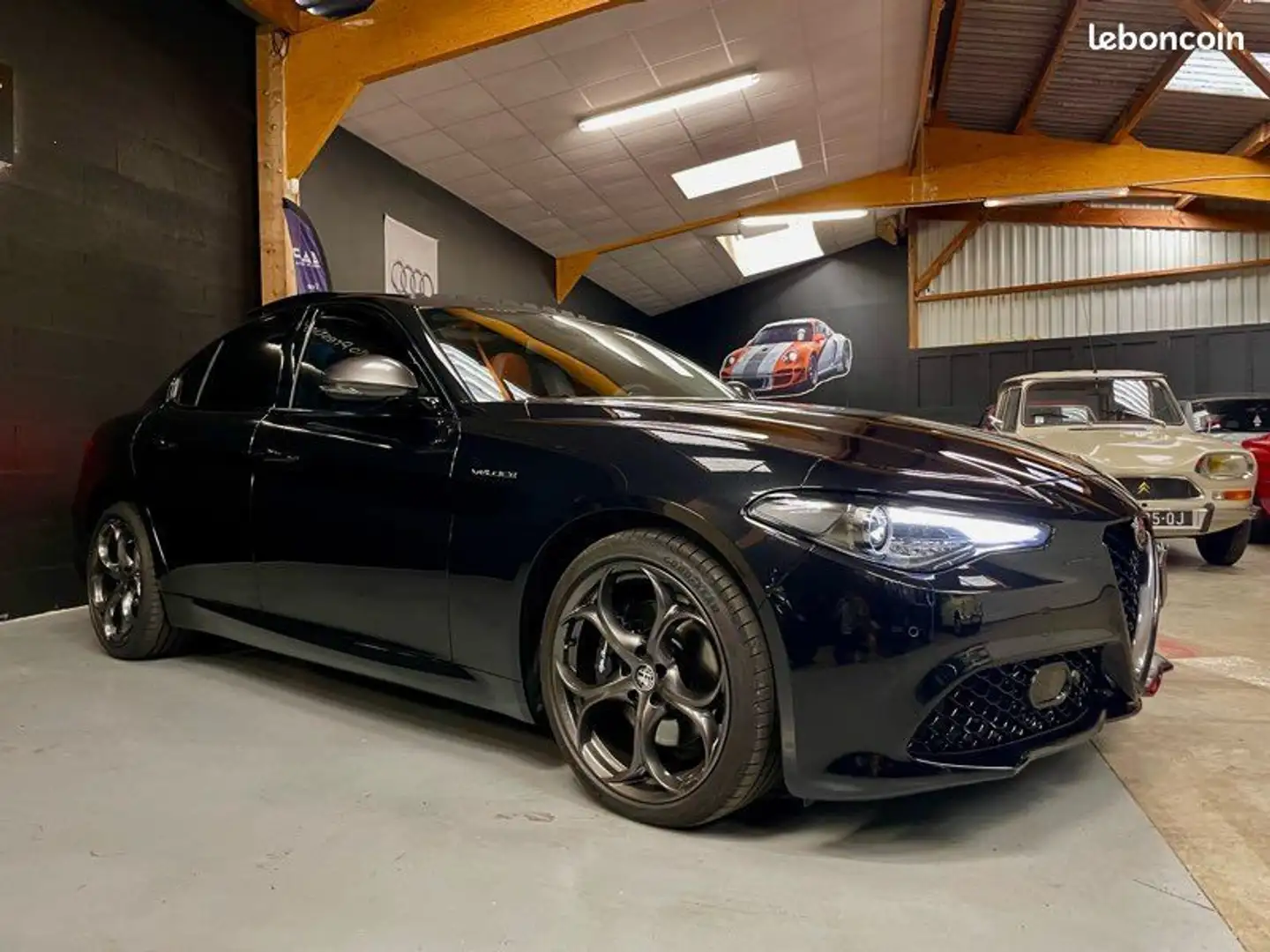 Alfa Romeo Giulia 2.2 210ch Q4 Veloce TI Zwart - 2