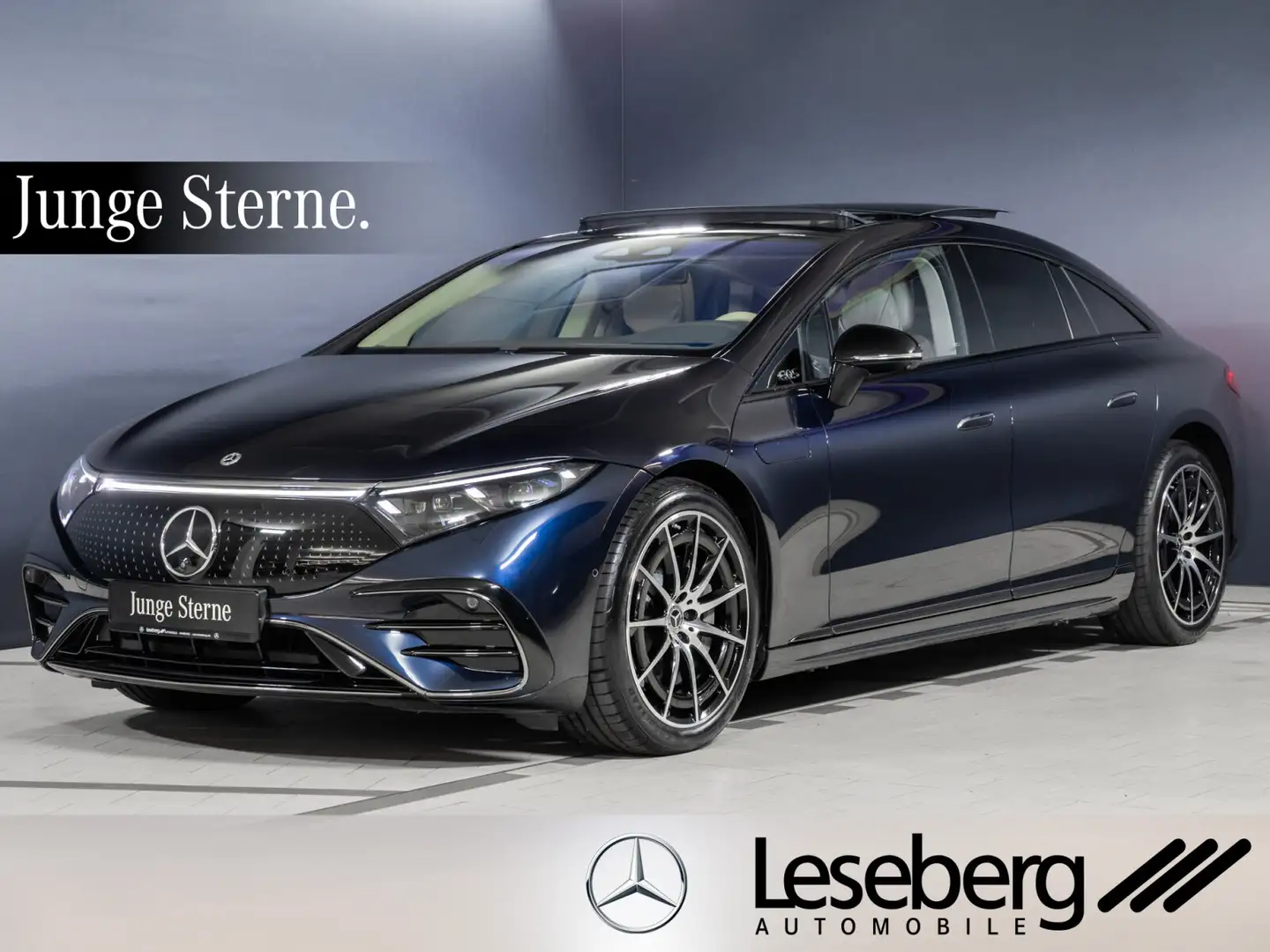 Mercedes-Benz EQS EQS 580 4M AMG Digital Light/ Burmester® 3D/Pano Blau - 1