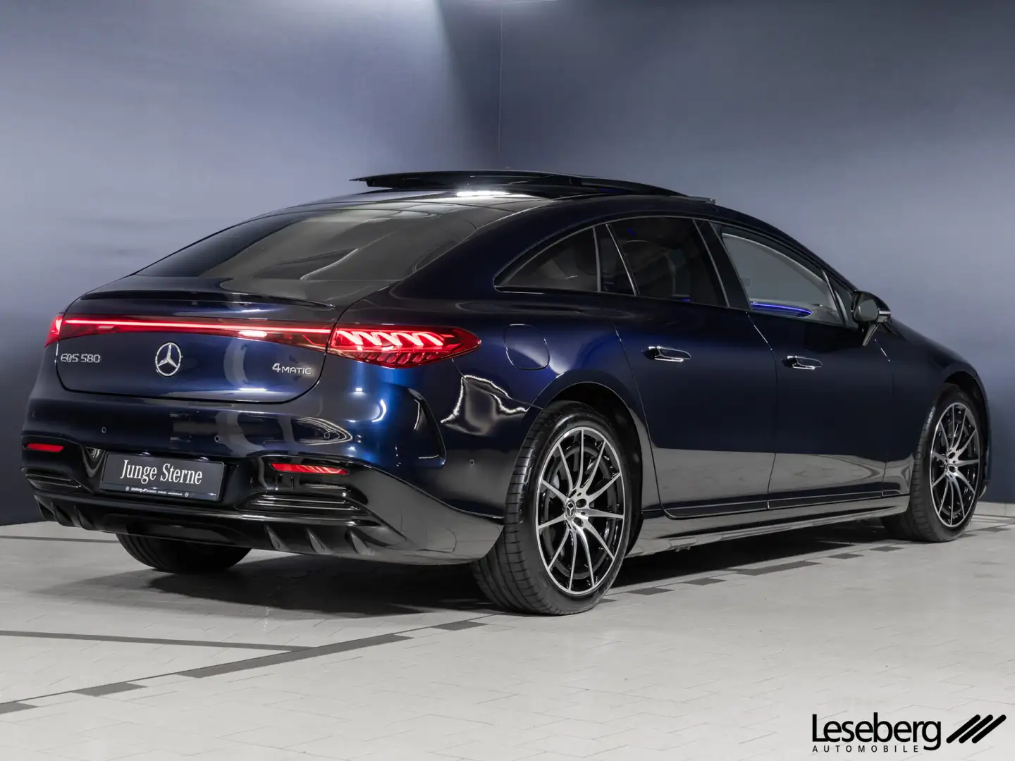 Mercedes-Benz EQS EQS 580 4M AMG Digital Light/ Burmester® 3D/Pano Blau - 2
