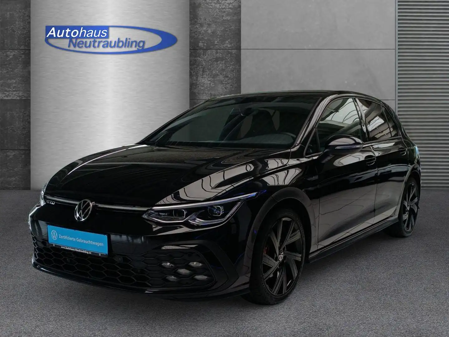 Volkswagen Golf 8 2.0 TDI "GTD" 200 PS DSG+REARVIEW+NAVI+HARMAN-KA Schwarz - 2