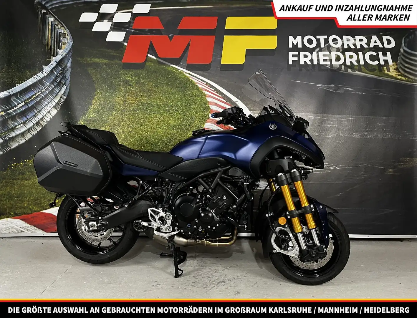Yamaha Niken GT MXT850D ABS[1.HAND|TÜV+SERVICE NEU|TOP] Blue - 1