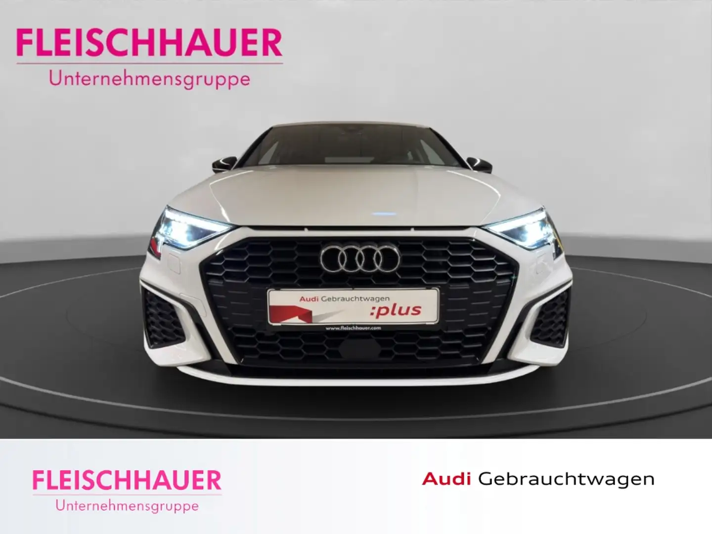 Audi A3 Sportback S line 40 TFSI e LED+ ACC+CARPLAY+PDC Weiß - 2
