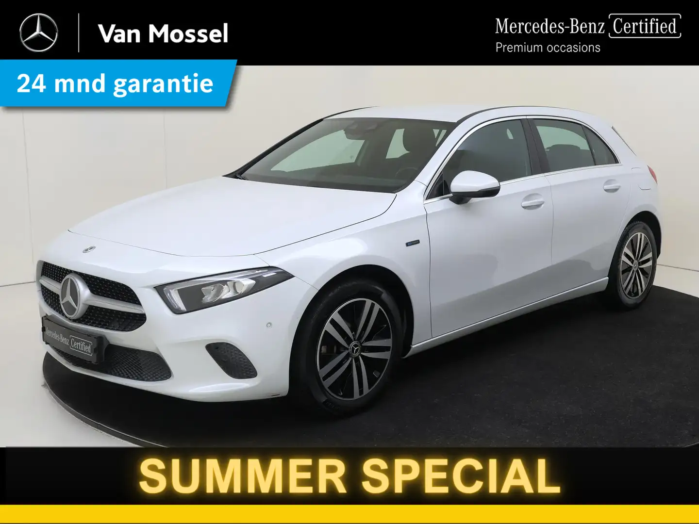 Mercedes-Benz A 250 e Luxury-Line / Stoelverwarming / Achteruitrijcame Wit - 1