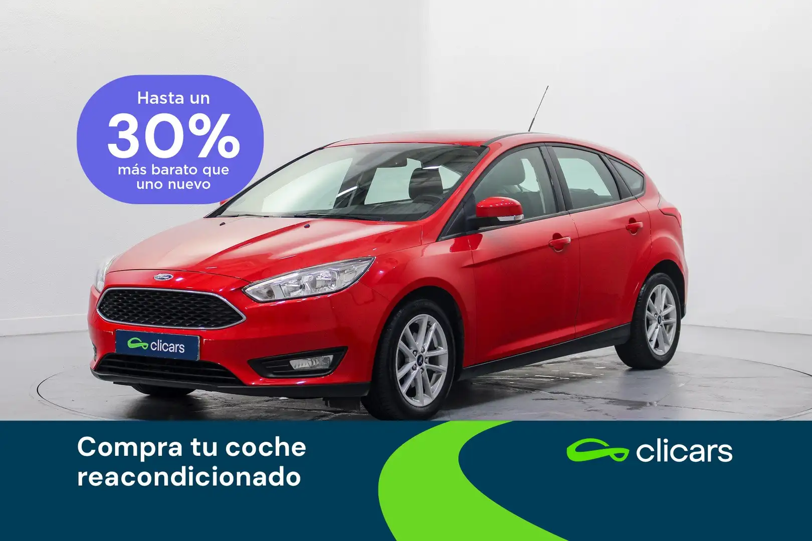 Ford Focus 1.6 TI-VCT Trend Powershift Rouge - 1