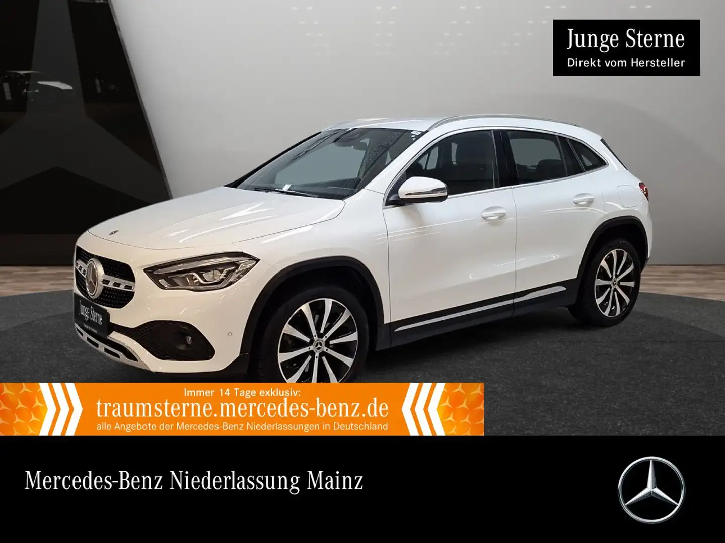 Mercedes-Benz GLA 200 d PROGRESSIVE+LED+FAHRASS+KAMERA Weiß - 1