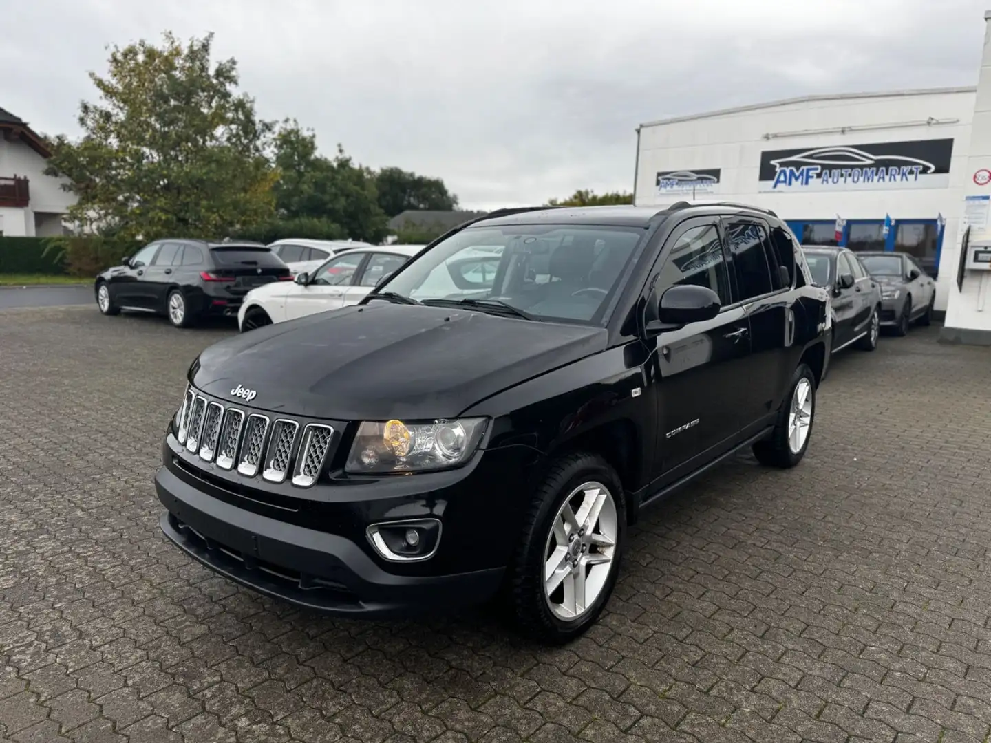 Jeep Compass Limited 4x4 Navi Leder Schwarz - 1