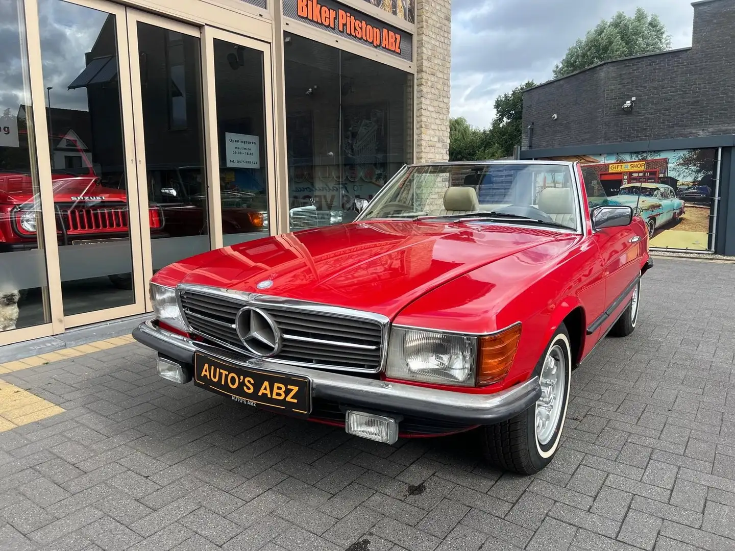 Mercedes-Benz SL 280 EUROPEES Rouge - 2
