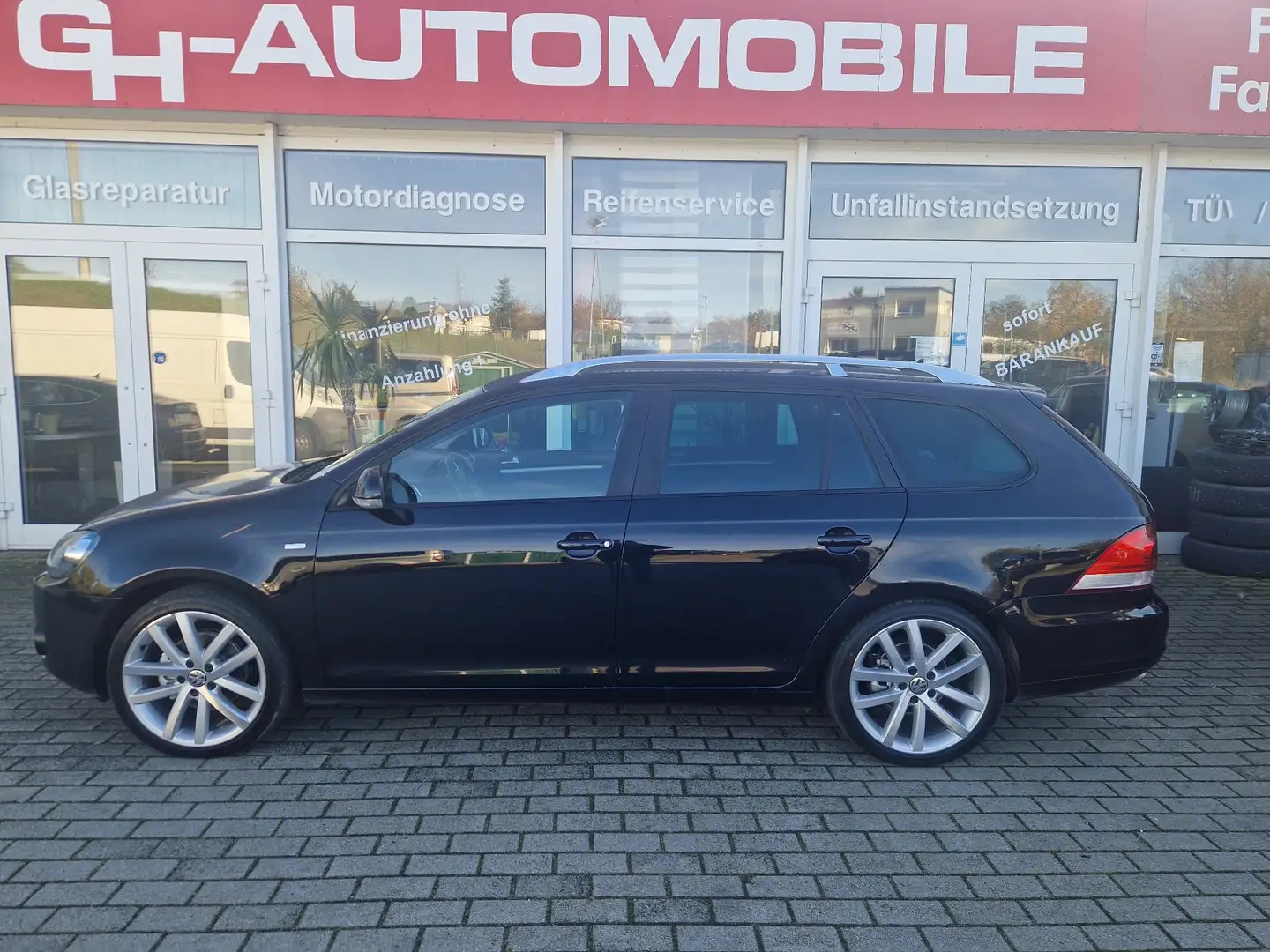 Volkswagen Golf Variant Golf VI Variant 1.4 TSI MATCH - Teil-Leder+Alu+SHZ Schwarz - 2