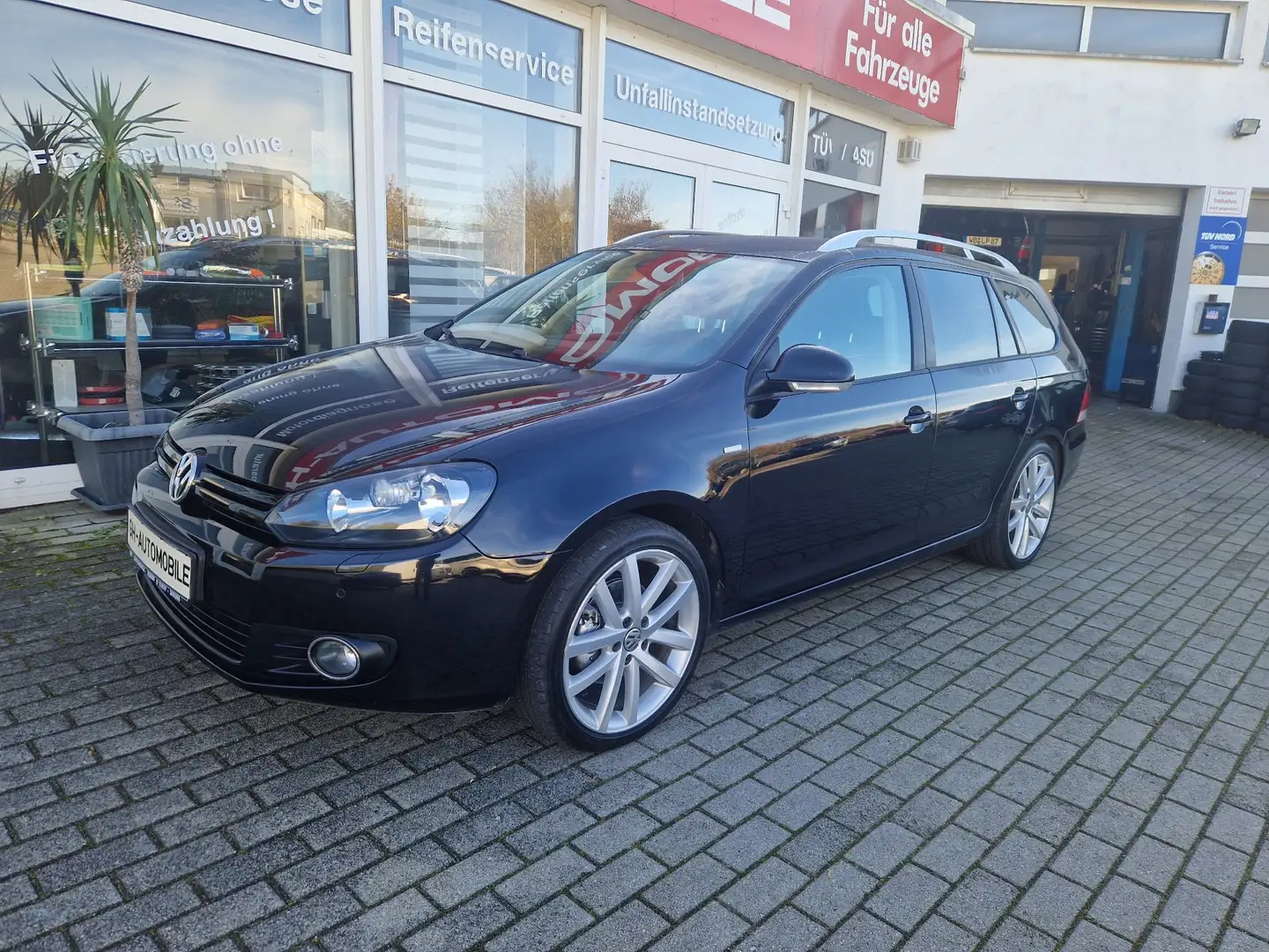 Volkswagen Golf Variant Golf VI Variant 1.4 TSI MATCH - Teil-Leder+Alu+SHZ Schwarz - 1