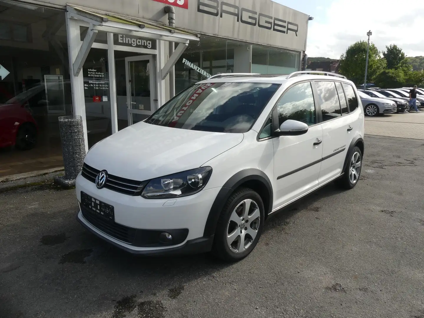 Volkswagen Touran CrossTouran DSG Blanc - 2