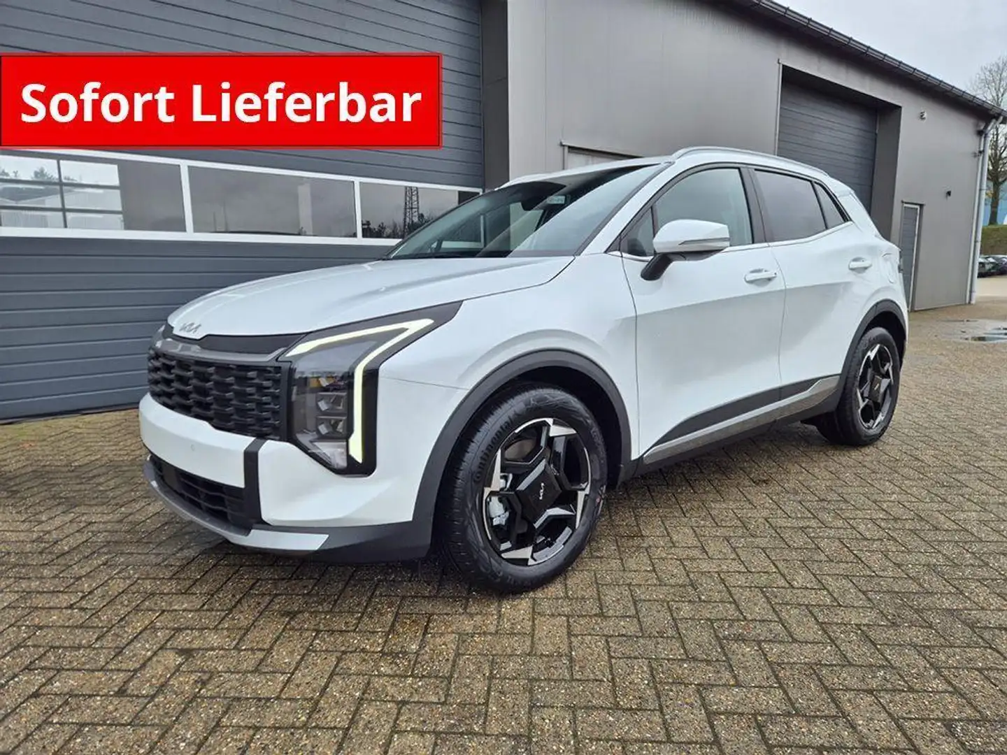 Kia Sportage Spirit 1.6 T-GDI 150PS Automatik NEUES MODELL M... Weiß - 1