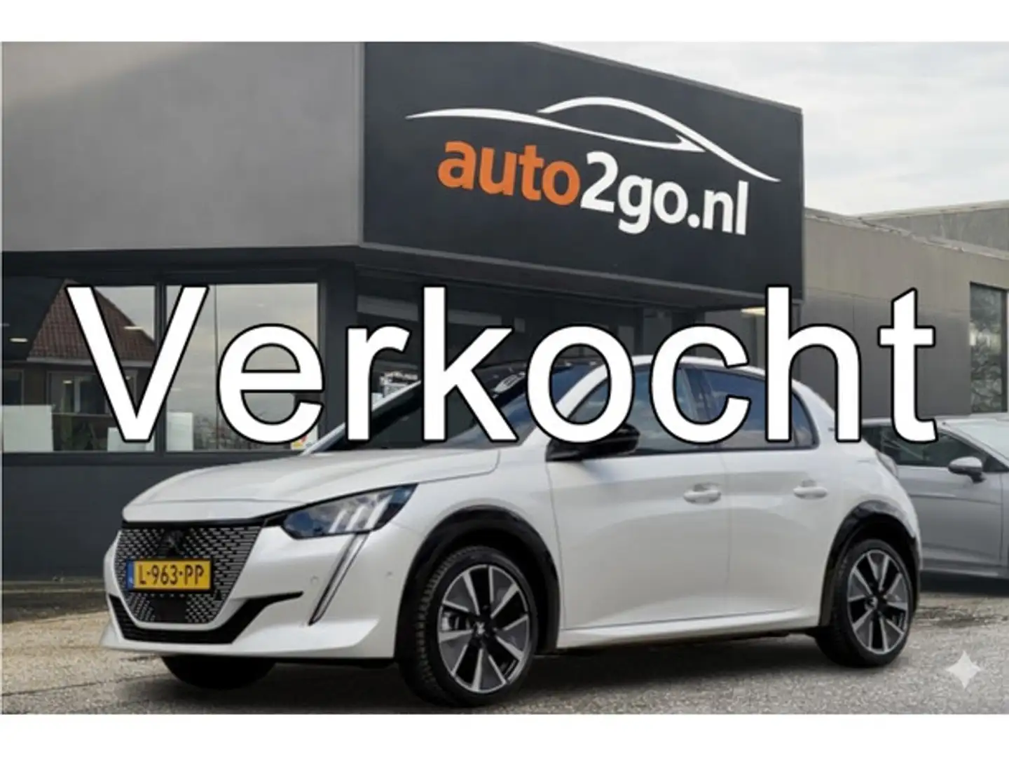 Peugeot e-208 EV GT 93,3 % SOH PACK 50 kWh AUTOM 29D.KM!! PANODA Blanc - 1
