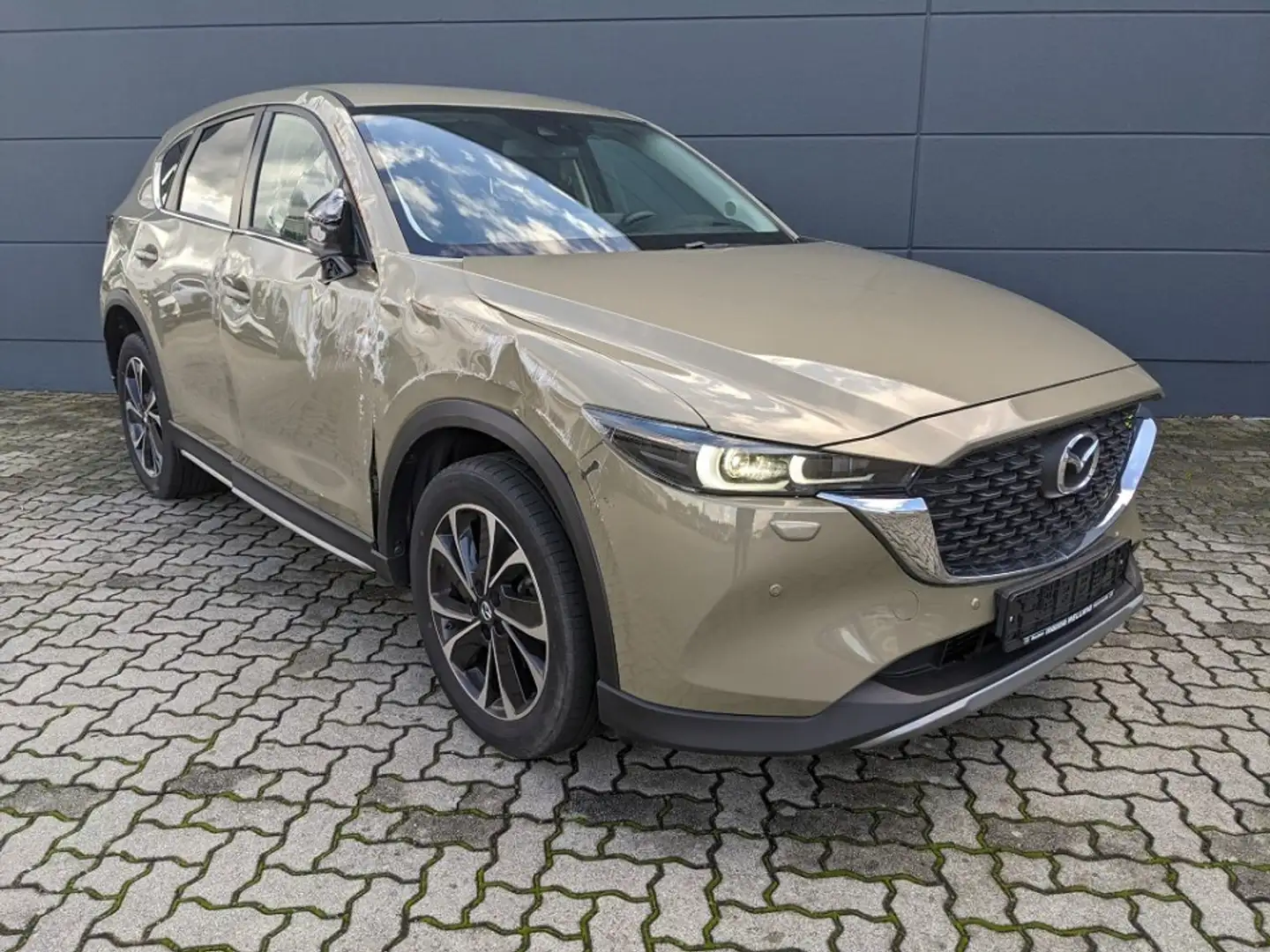 Mazda CX-5 2.2l NEWGROUND Teilleder Navi 360° Kamera Grün - 2