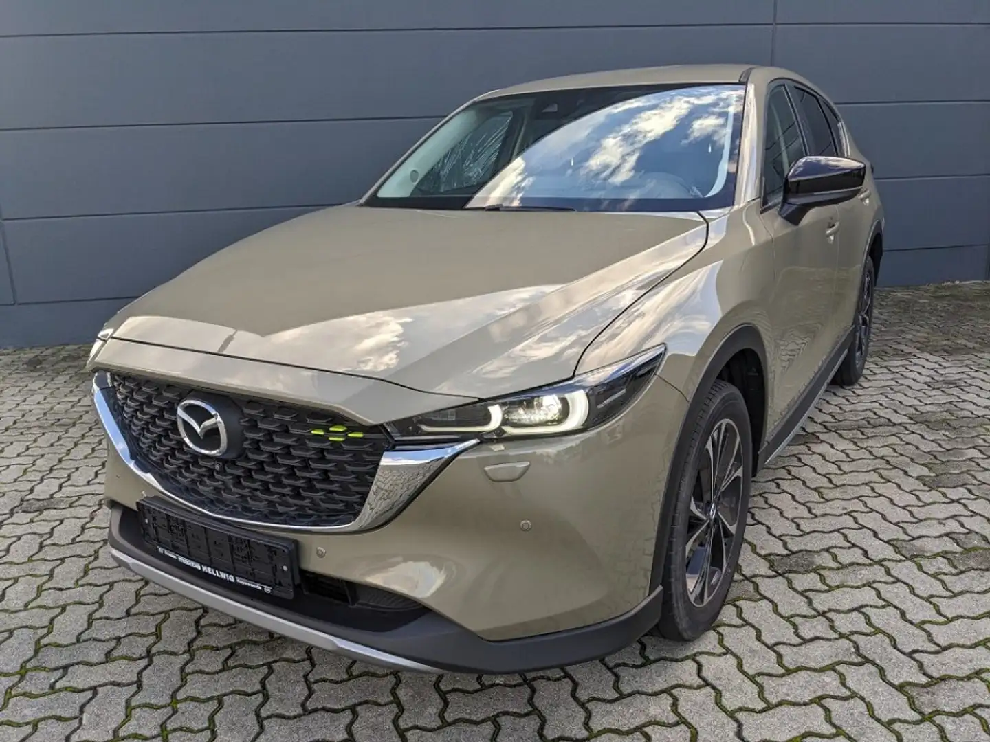 Mazda CX-5 2.2l NEWGROUND Teilleder Navi 360° Kamera Grün - 1