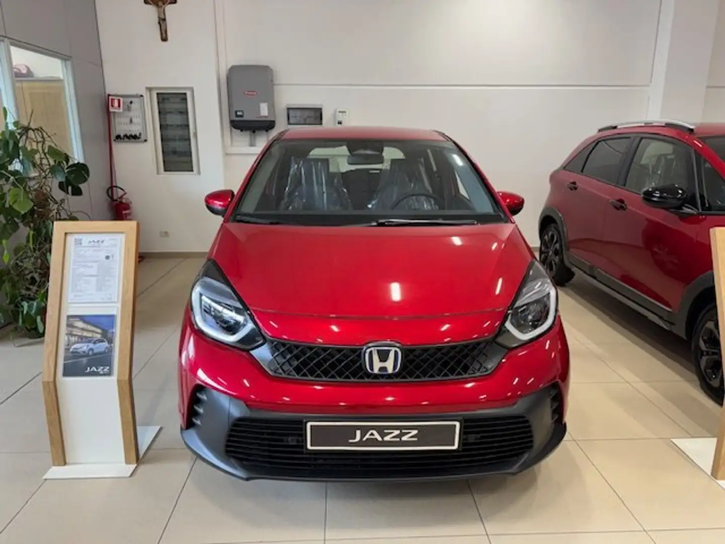 Honda Jazz Jazz 1.5 hev Elegance ecvt Červená - 2