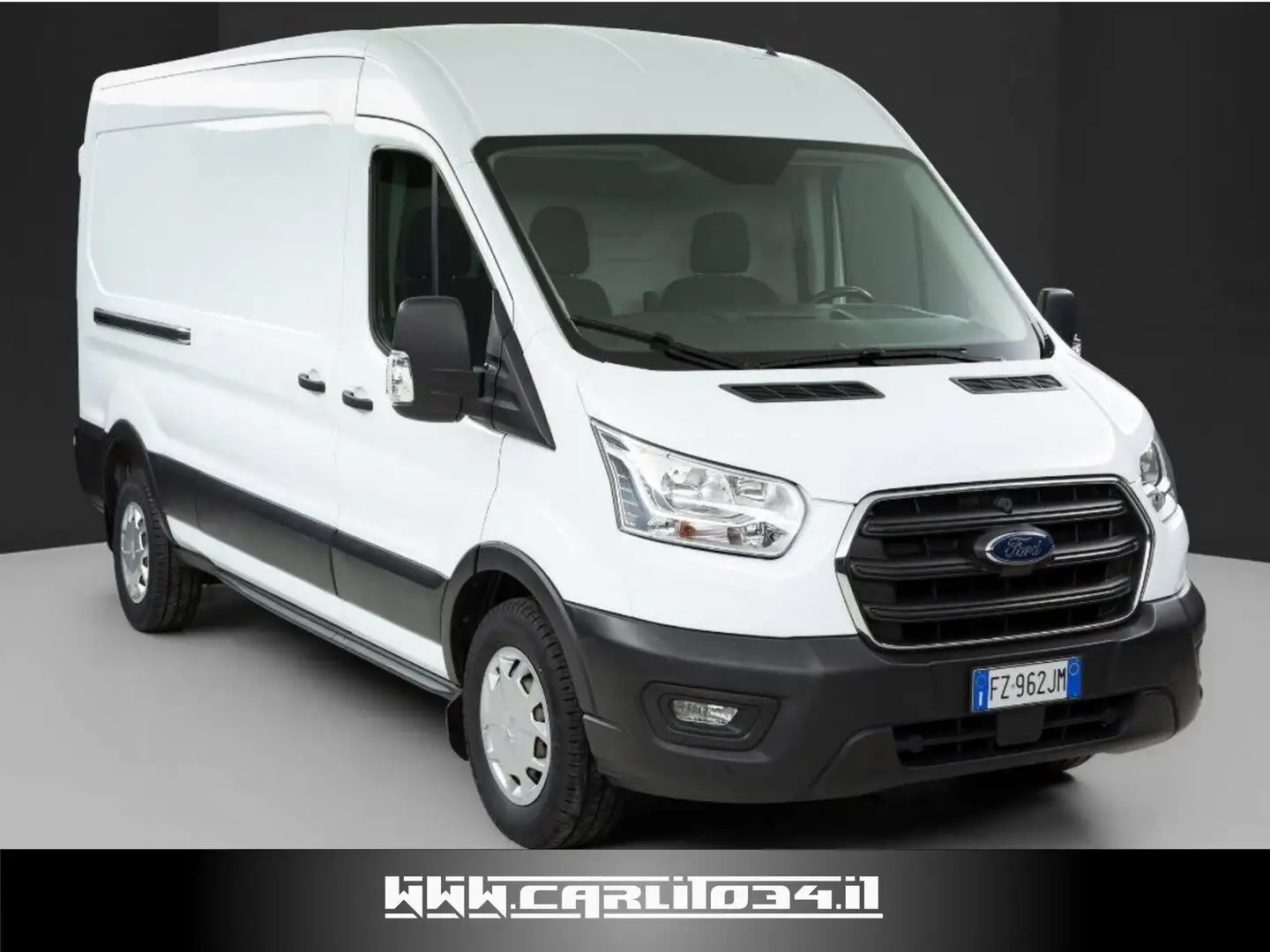 Ford Transit 350 2.0 tdci 130cv trend L3H2 E6 Weiß - 1