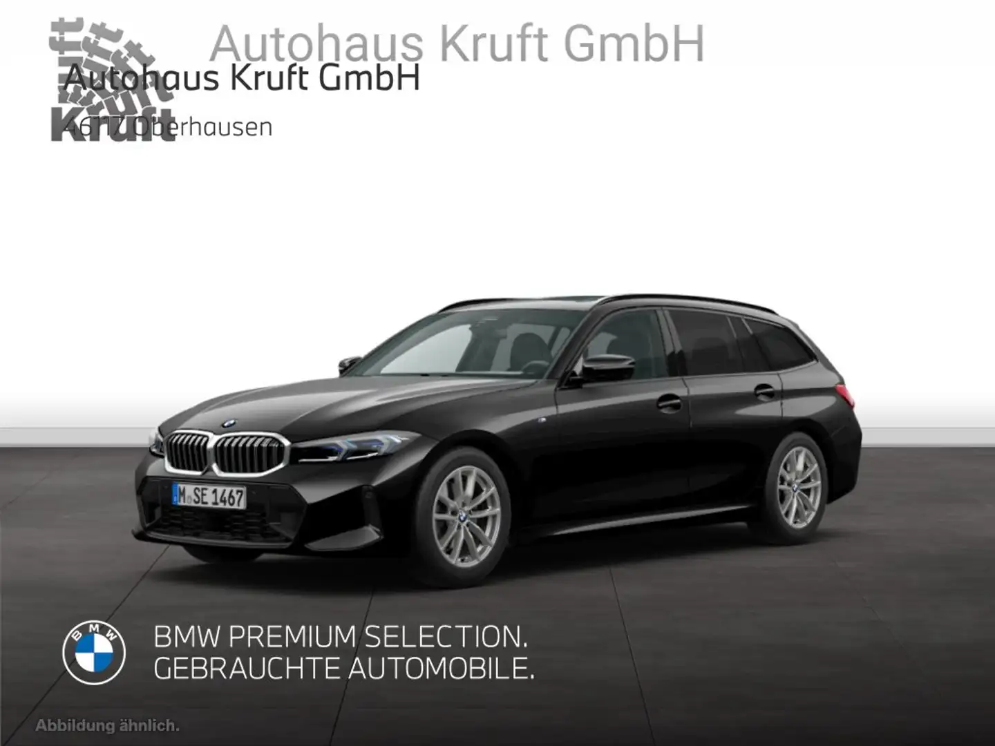 BMW 330 i xDrive Touring M SPORT+HUD+PANO+KAMERA+ACC Schwarz - 2