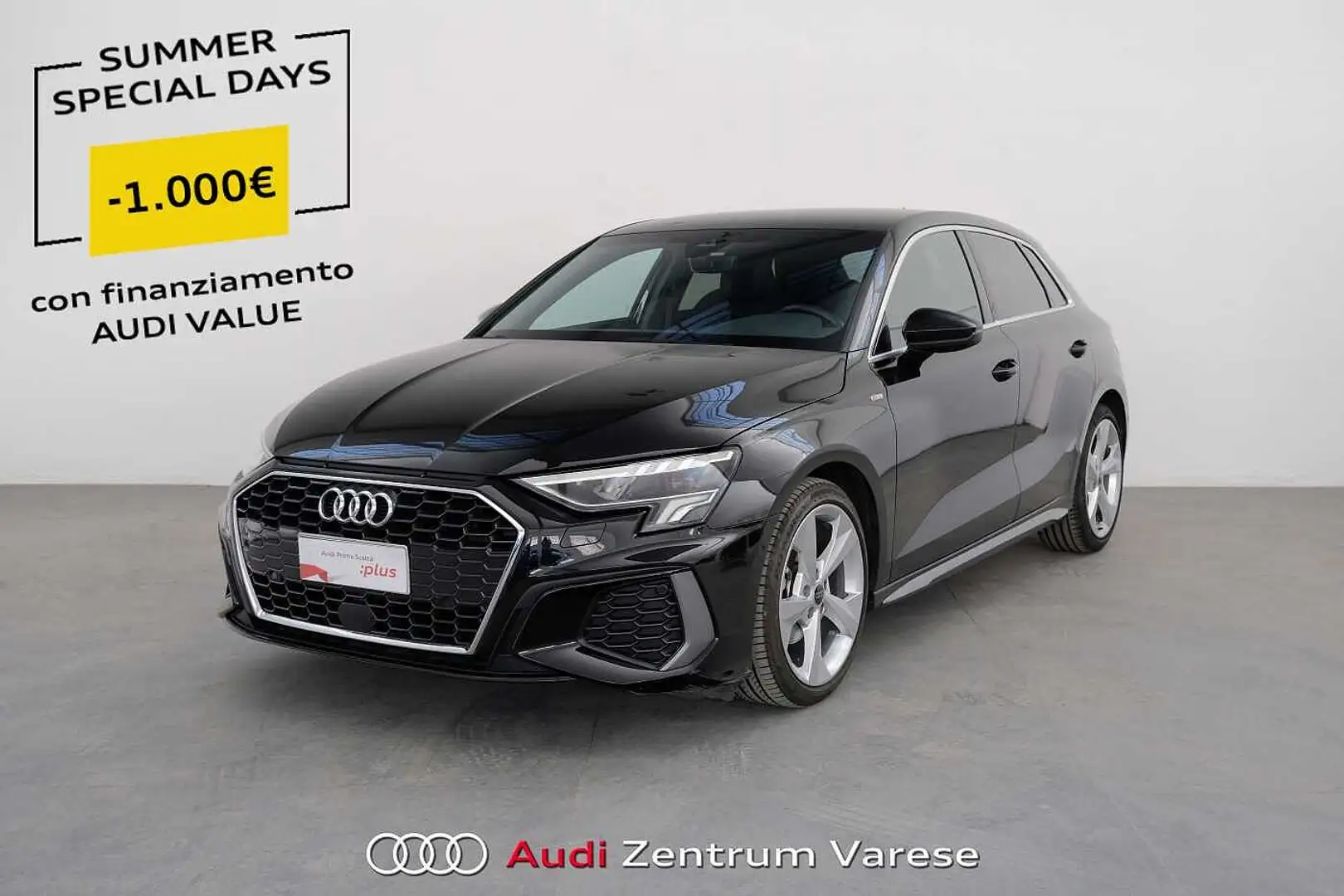 Audi A3 Sportback 35 TDI 150CV Stronic Sline Edition Nero - 1