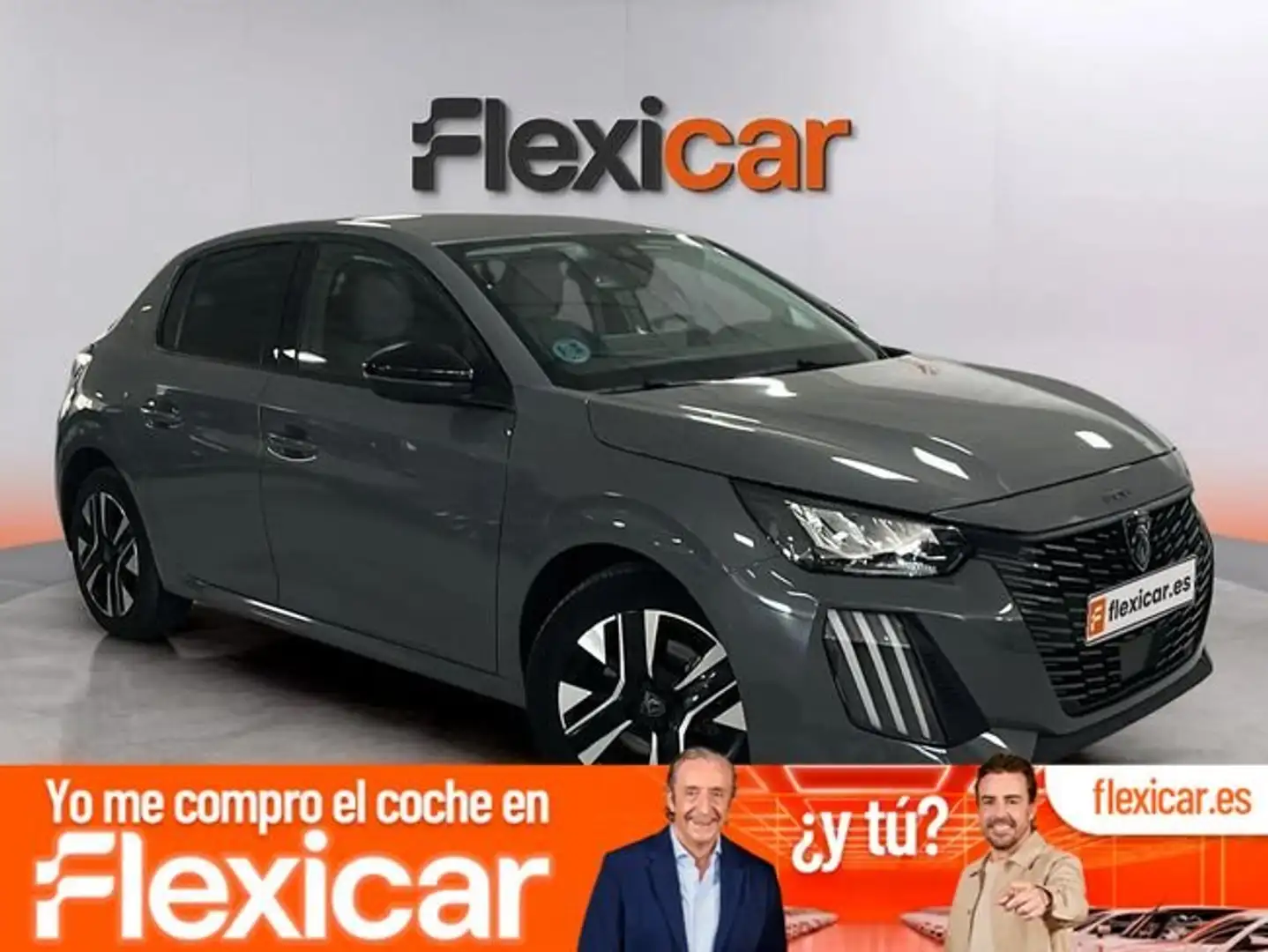 Peugeot 208 Allure Gasolina 100 S&S 6 Vel. MAN Gris - 1