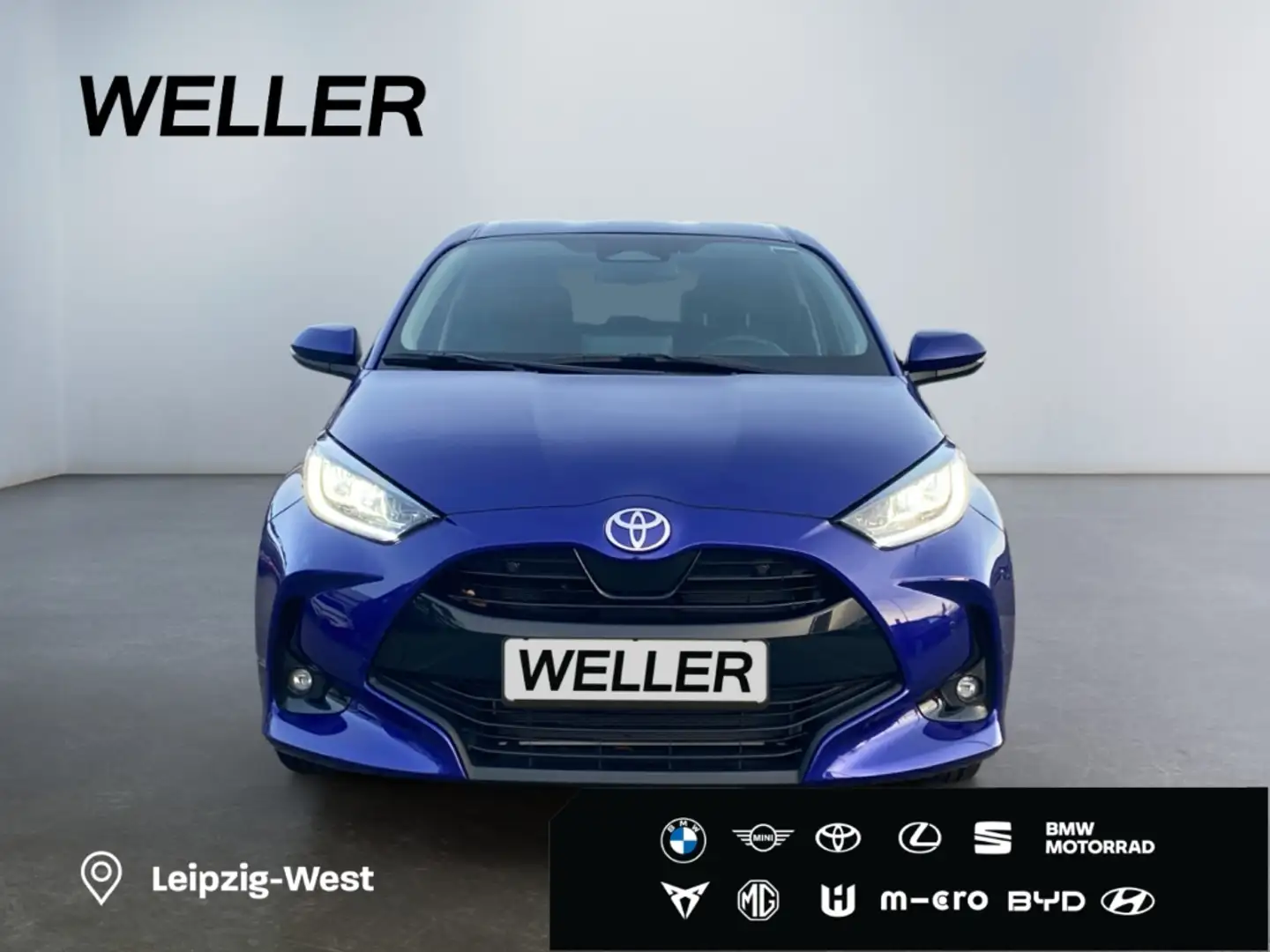 Toyota Yaris Hybrid 116 1.5 Teamplayer *LED*CAM*SHZ*PDC* Blau - 2