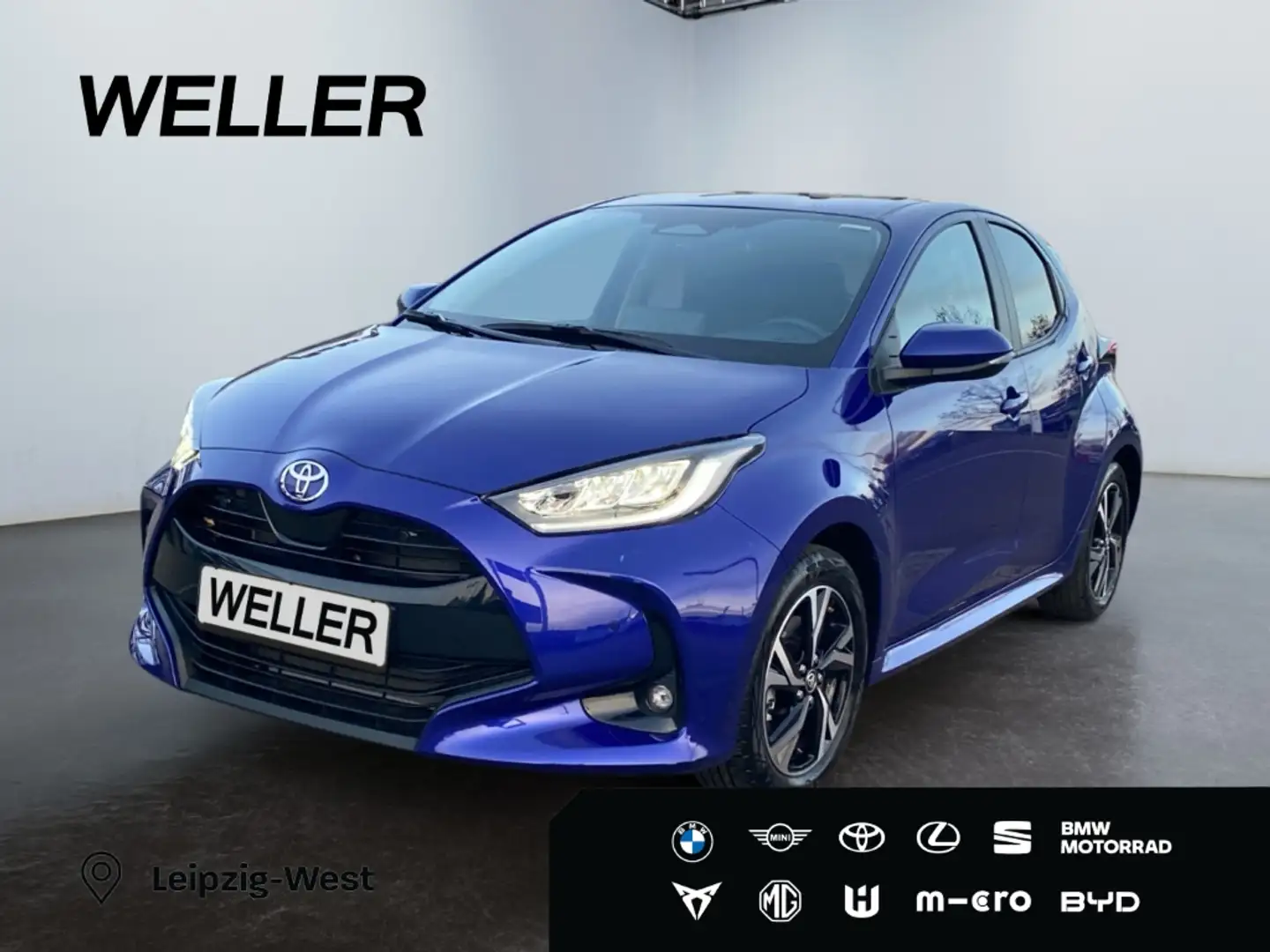 Toyota Yaris Hybrid 116 1.5 Teamplayer *LED*CAM*SHZ*PDC* Blau - 1