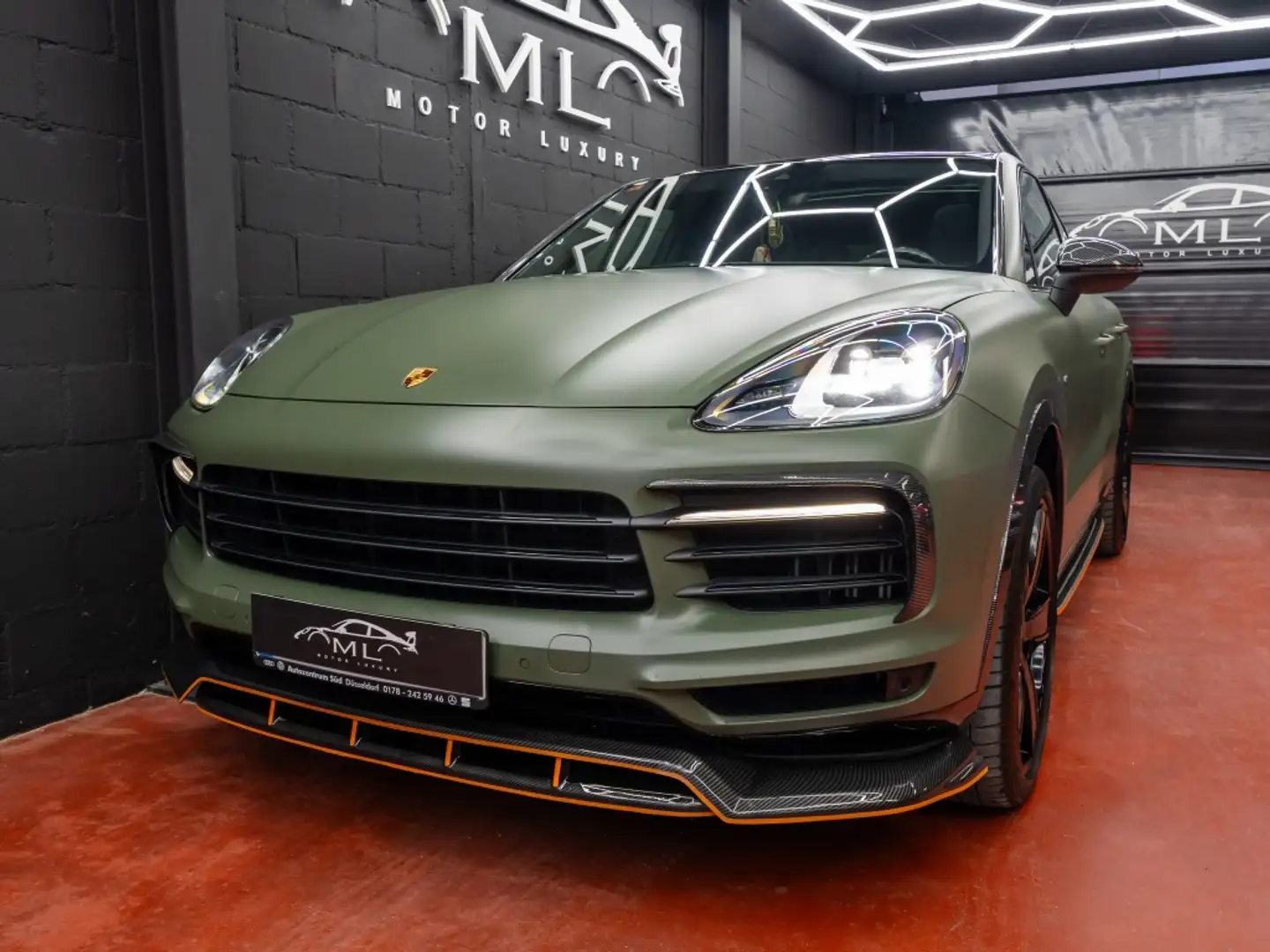 Porsche Cayenne Coupé Aut. Verde - 1