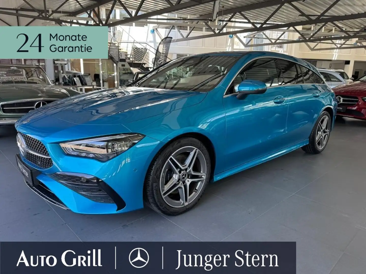 Mercedes-Benz CLA 200 SB AMG Line Totw. DistronicOD RFK KeyGO Blau - 2