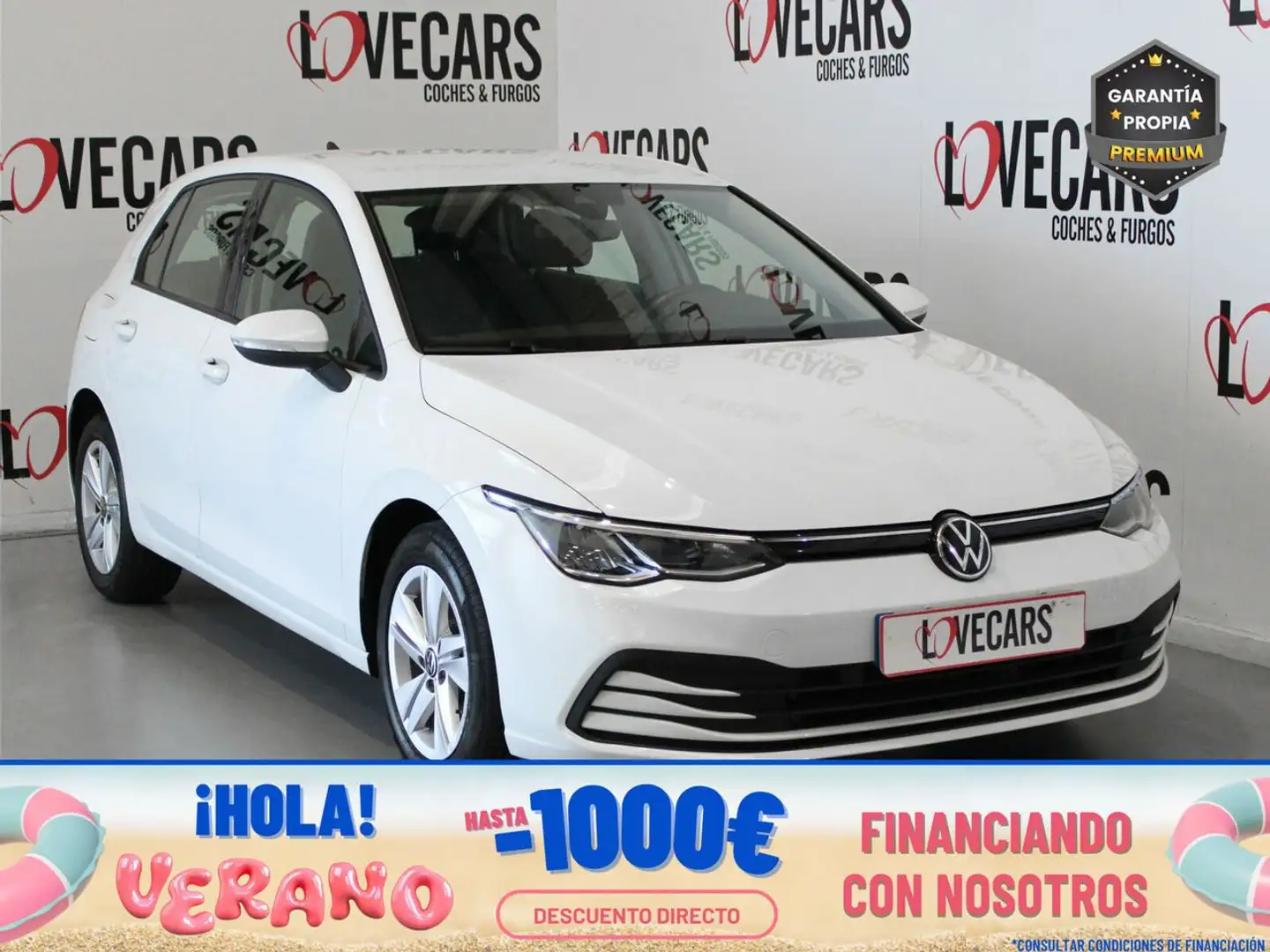 Volkswagen Golf 1.0 TSI Life 81kW Blanc - 1