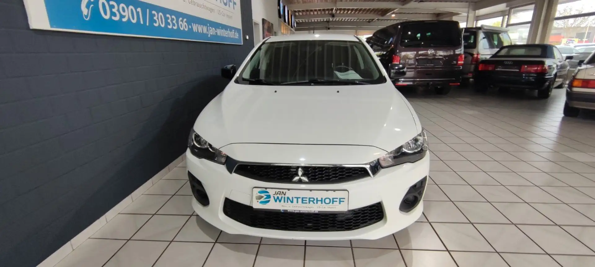 Mitsubishi Lancer 1.6 Sportback Basis NAVI ALUFELGEN DAB White - 2