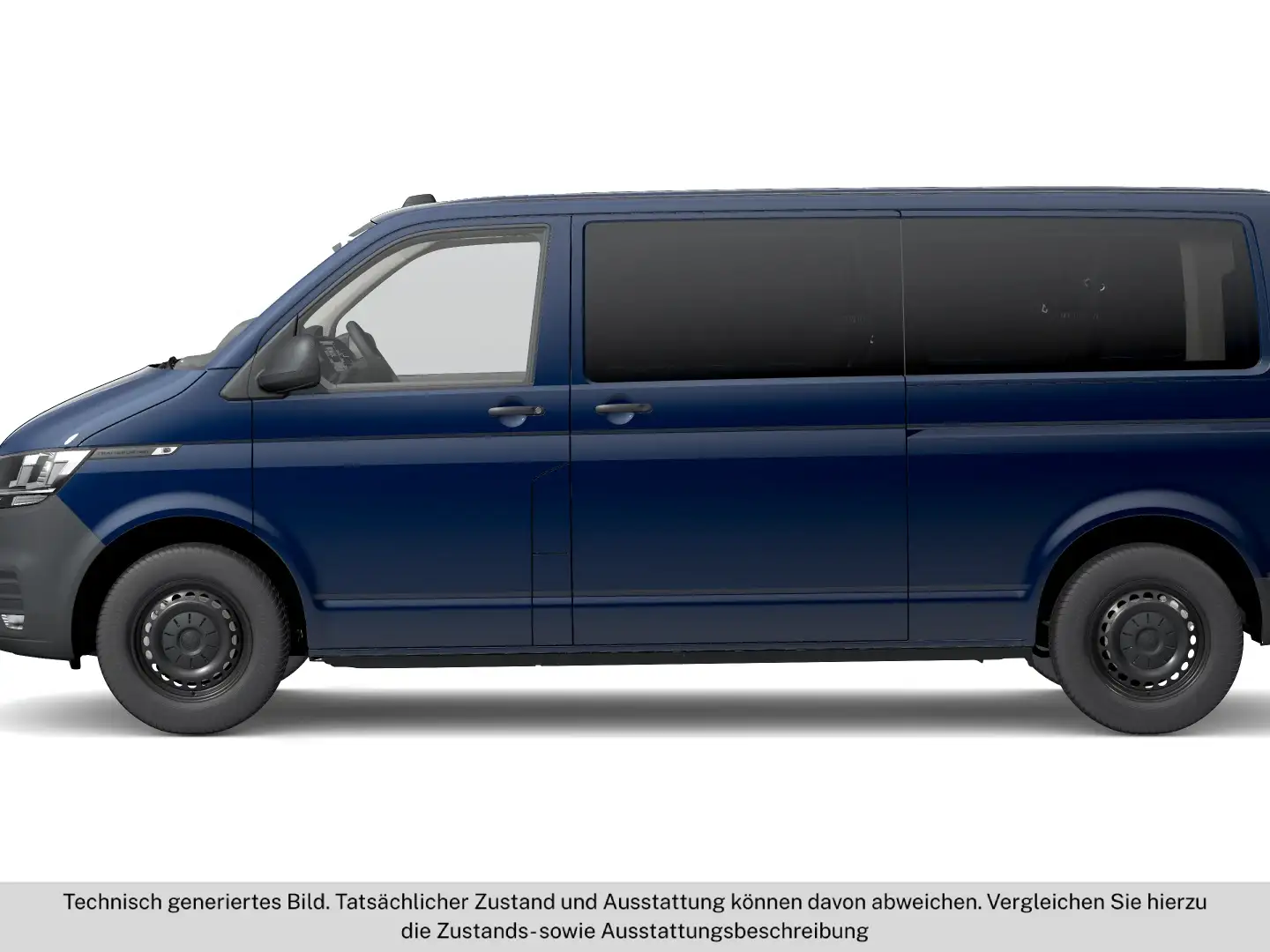 Volkswagen T6.1 Transporter Kombi LR TDI 4MOTION Blau - 2