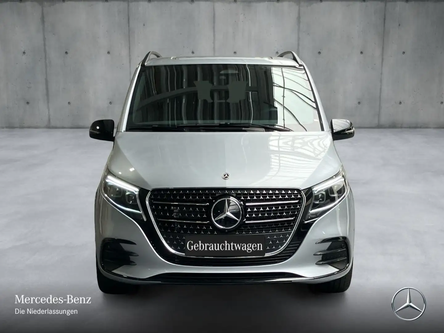 Mercedes-Benz V 300 d AVANTGARDE+AMG+9G+AHK+Klimaautom.+Navi+DIS Silber - 2