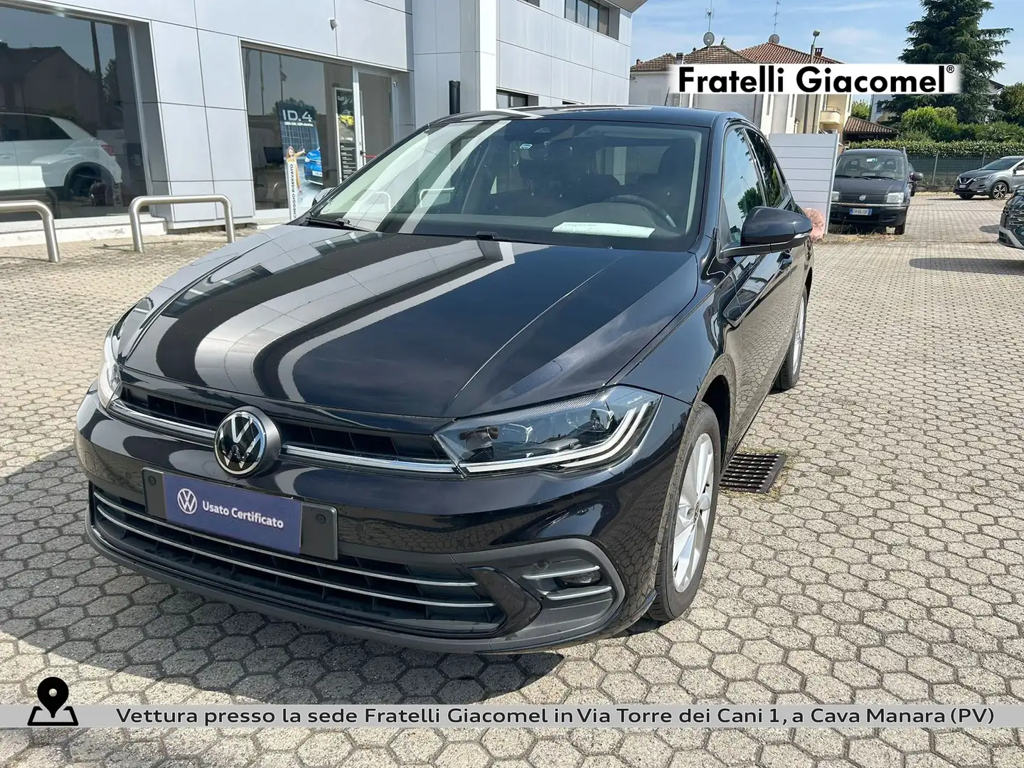 Volkswagen Polo 1.0 tgi style 90cv Noir - 1