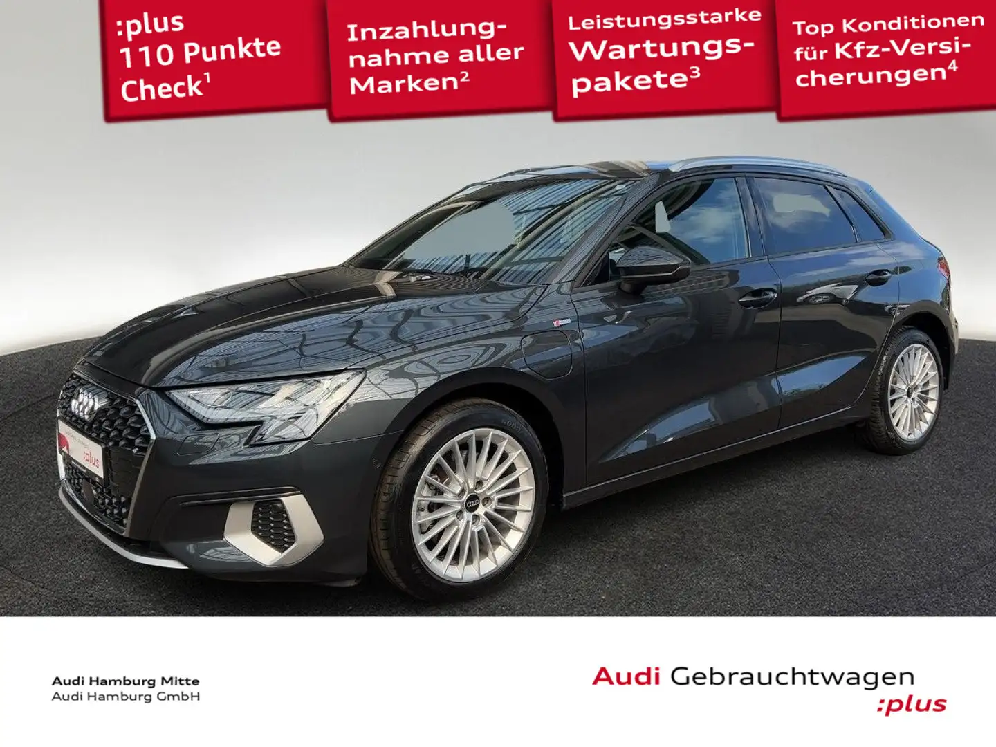 Audi A3 40 TFSI e advanced S tronic S line Grau - 1