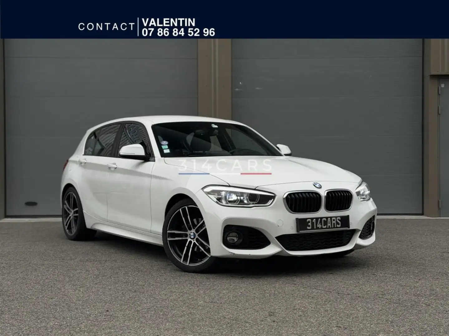 BMW 118 SERIE 118i - BVA BERLINE F20 LCI M Sport PHASE 2 Blanco - 1