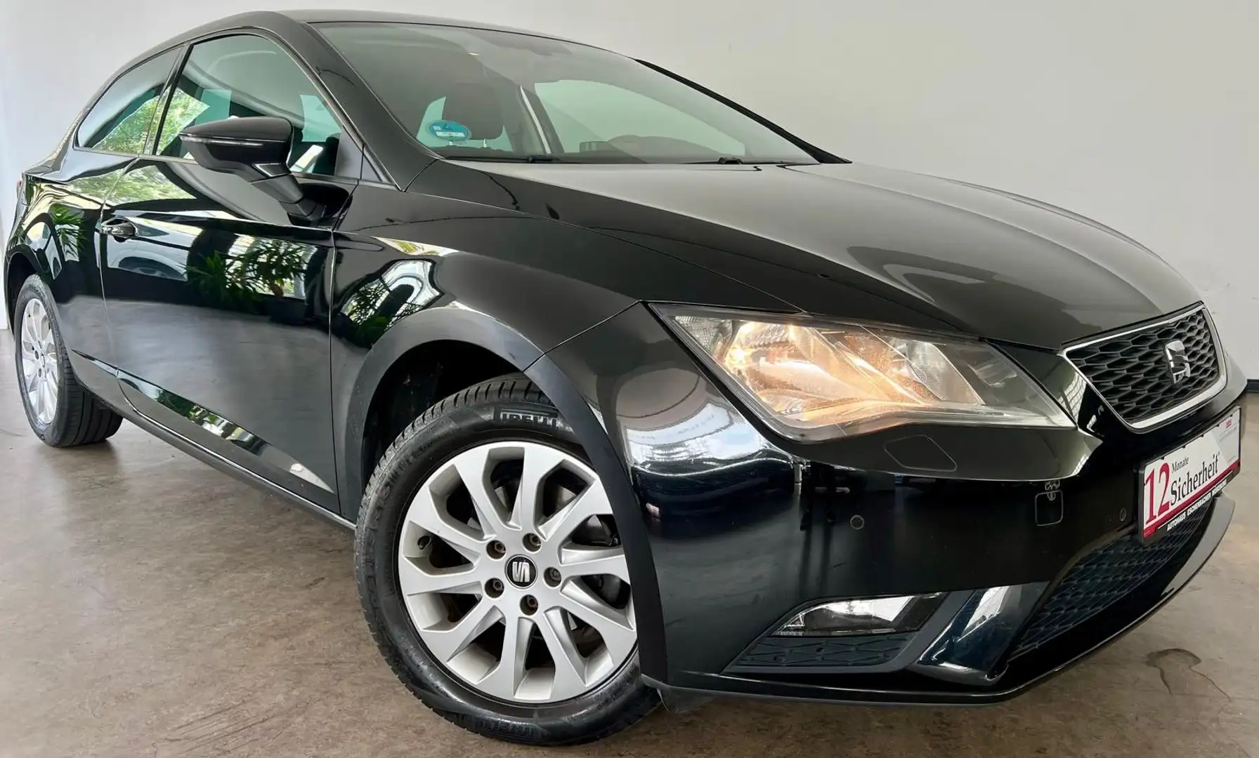 SEAT Leon SC Style,1.Hand,2xPDC,Shz,Navi,TÜV&SERV NEU Zwart - 1