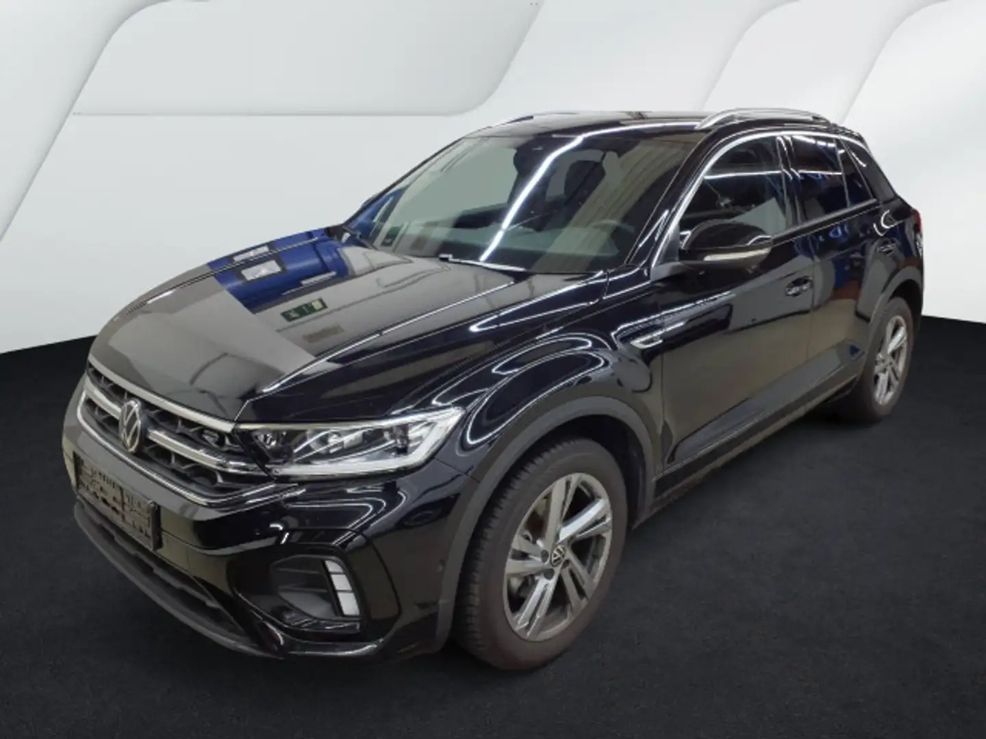 Volkswagen T-Roc 1.5 TSI DSG R-LINE LED+ NAVI KAMERA AHK Schwarz - 2