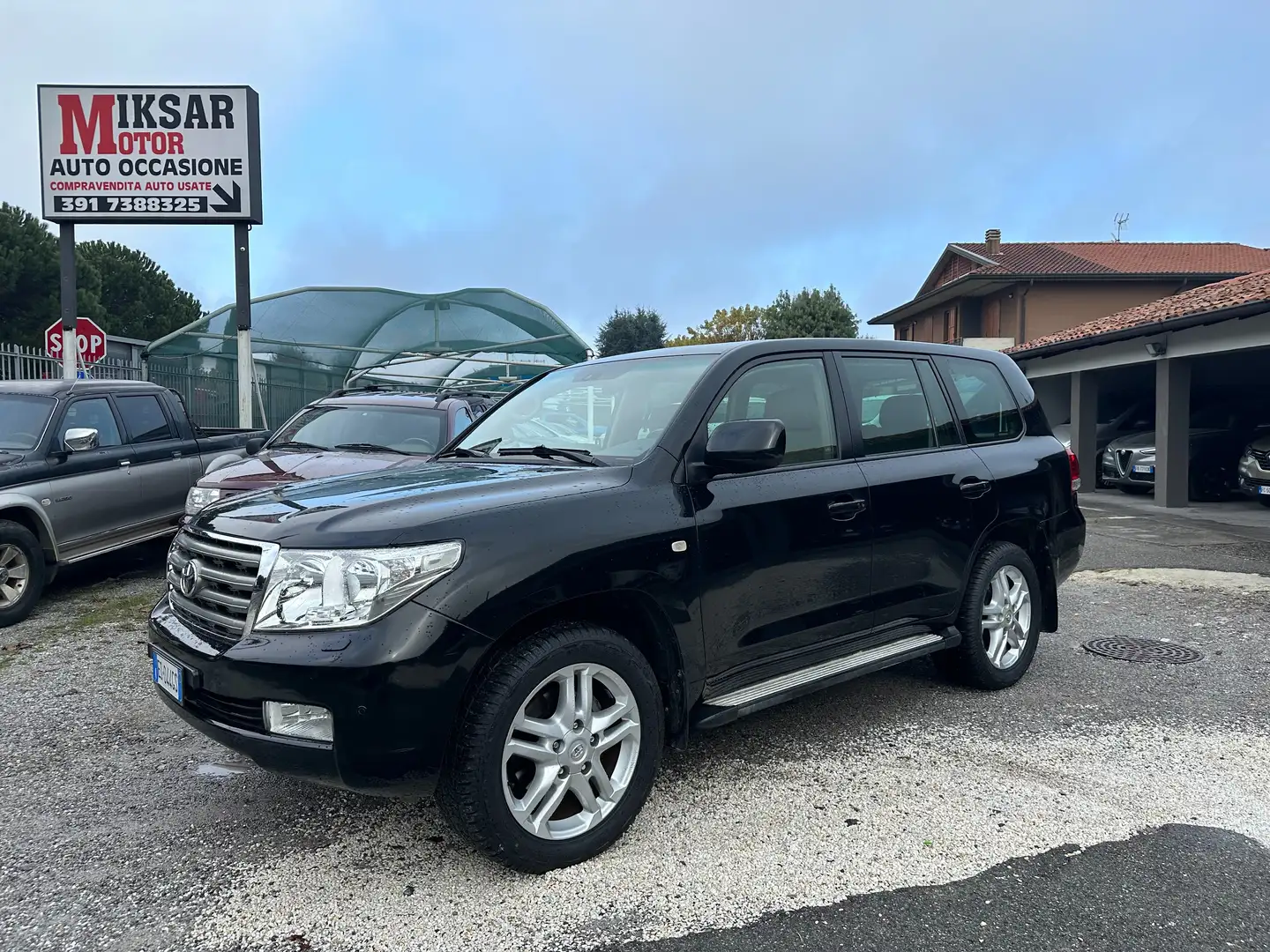 Toyota Land Cruiser Land Cruiser V8 4.5 d-4d 7posti auto Nero - 1