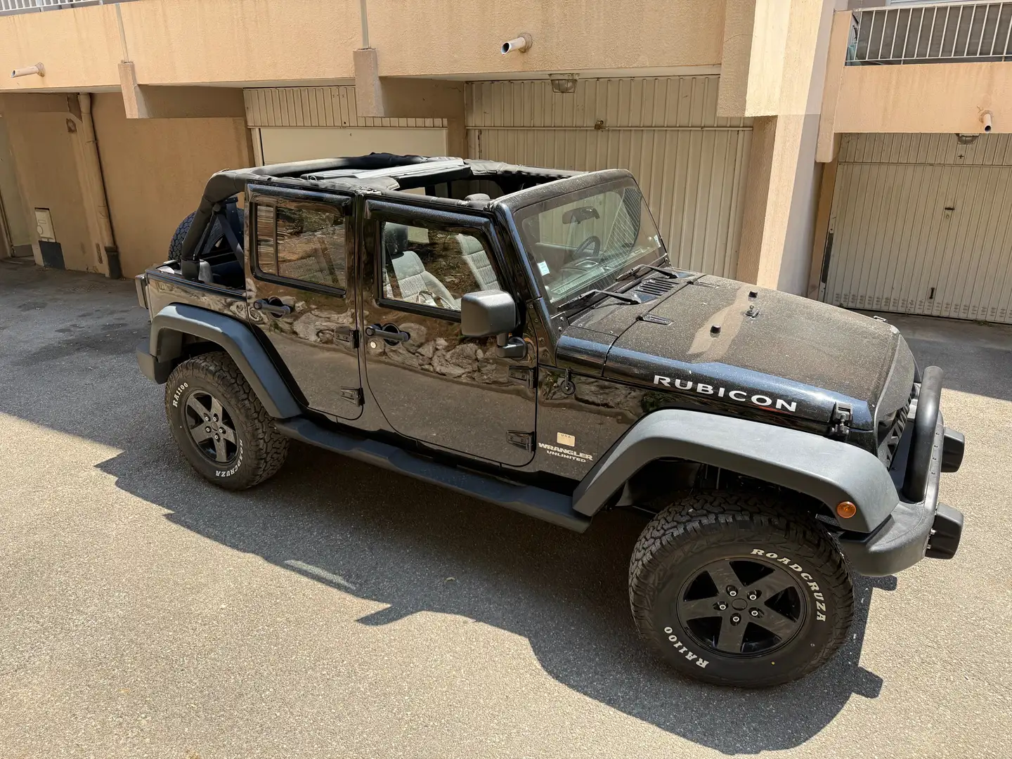 Jeep Wrangler Wrangler 2.8 CRD 200 Unlimited Rubicon A Noir - 2