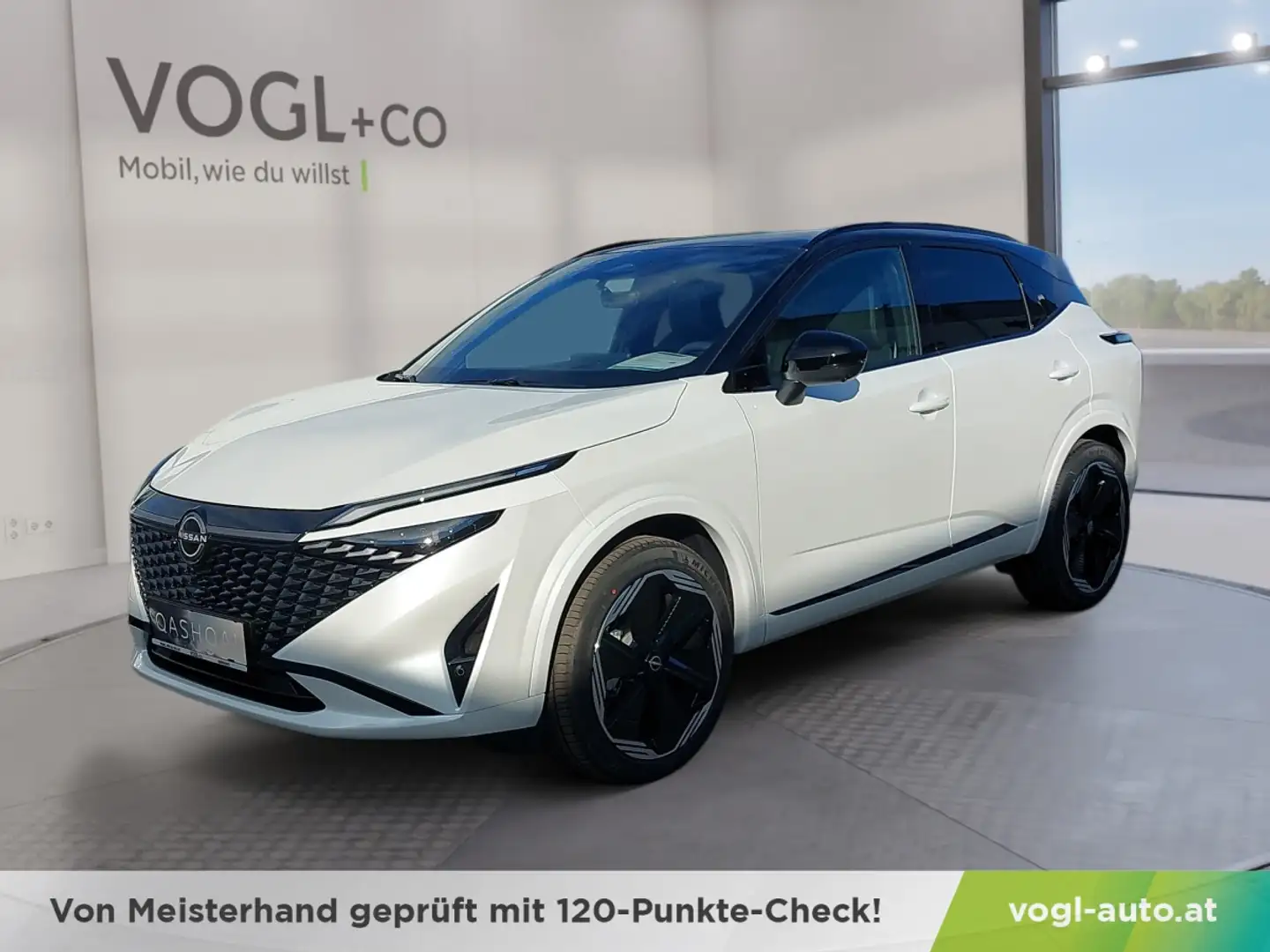 Nissan Qashqai 1.3 DIG-T MHEV 158 PS Xtron 4WD N-Design+ Weiß - 1