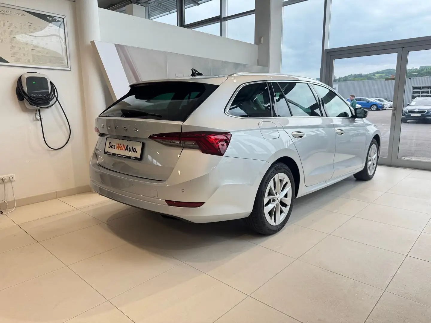Skoda Octavia Style TDI DSG Argent - 2