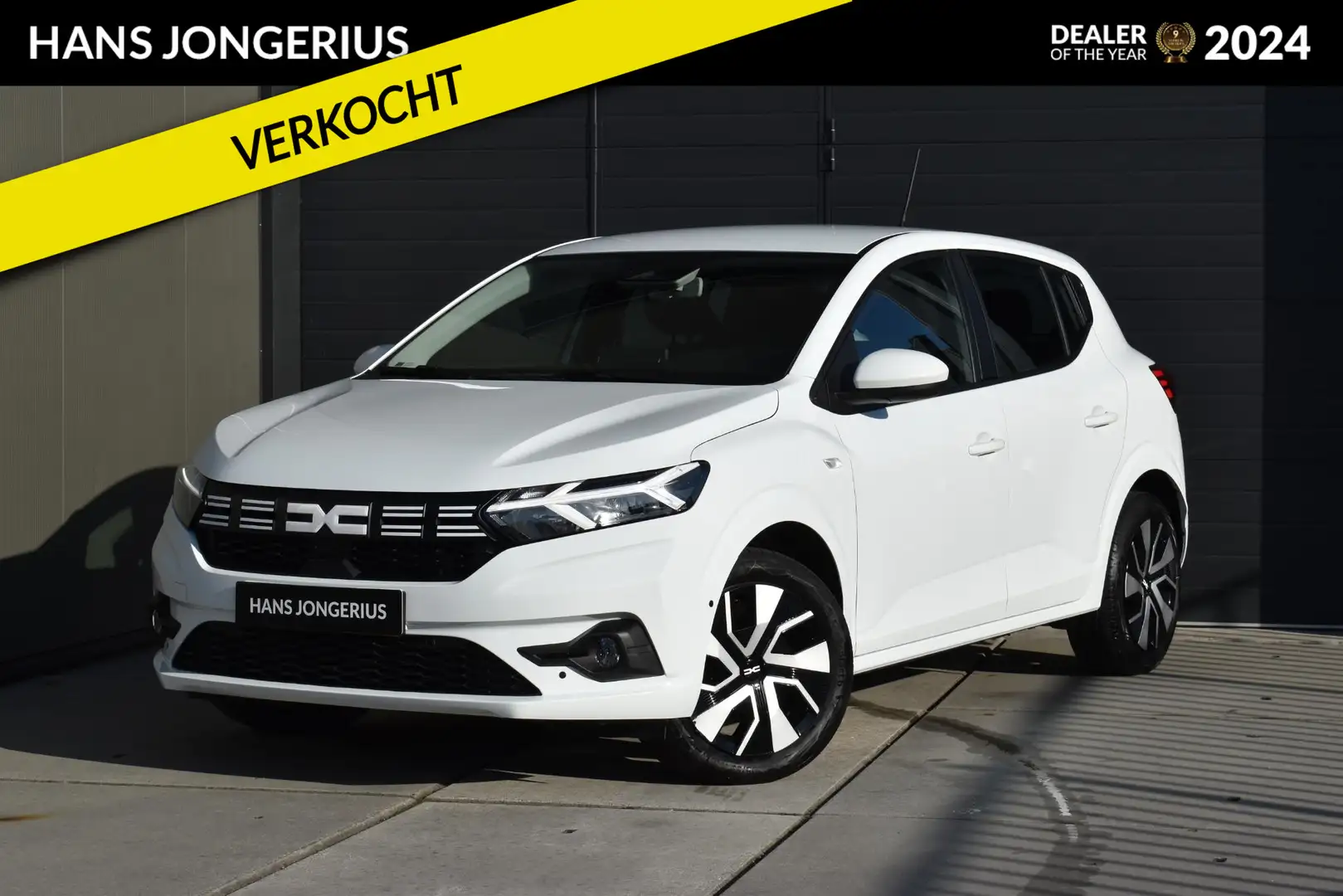 Dacia Sandero TCe 90 Expression | AUTOMAAT | TREKHAAK | CAMERA | Wit - 1