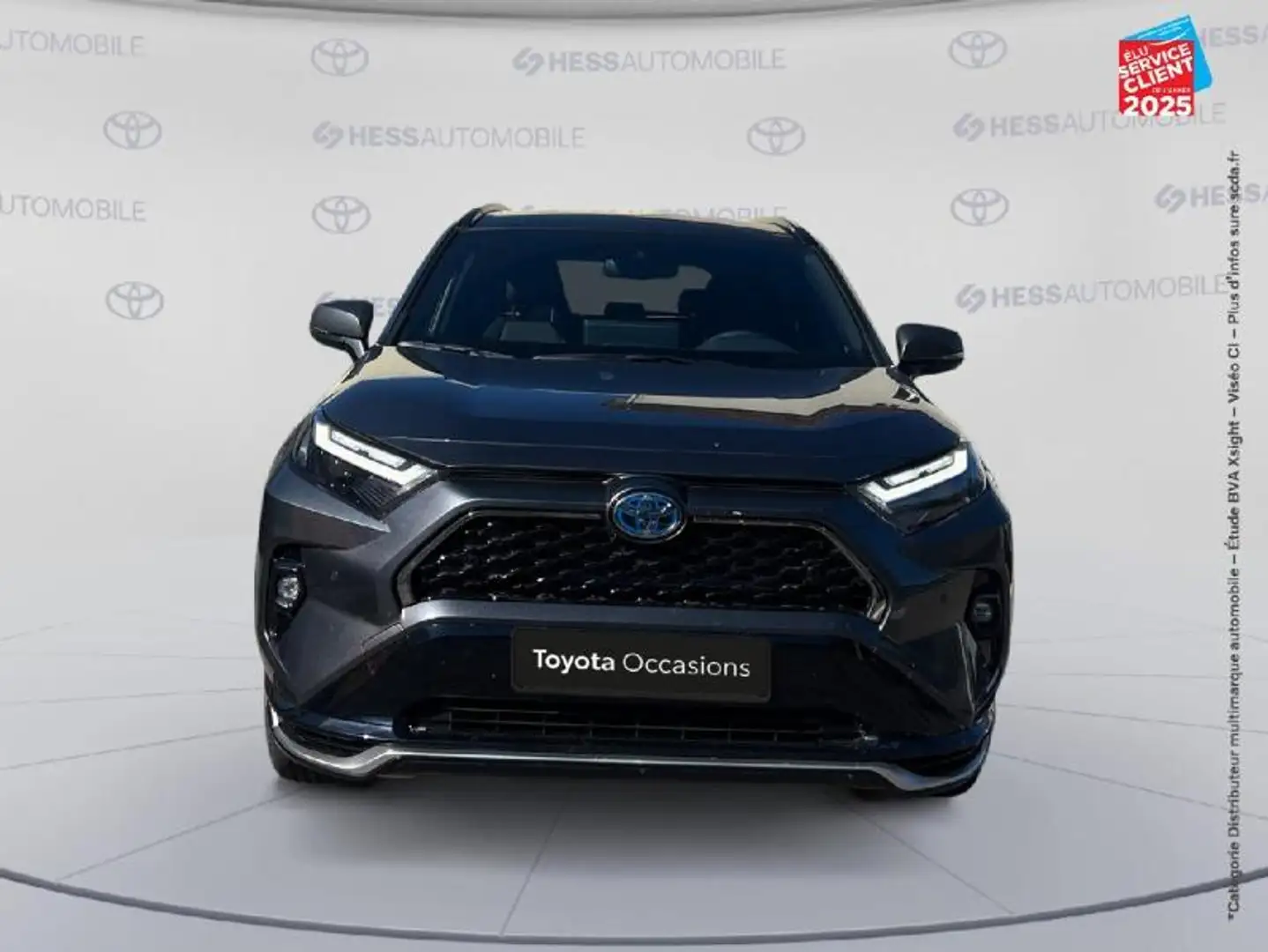 Toyota RAV 4 2.5 Hybride Rechargeable 306ch Design AWD-i MY25 Gris - 2