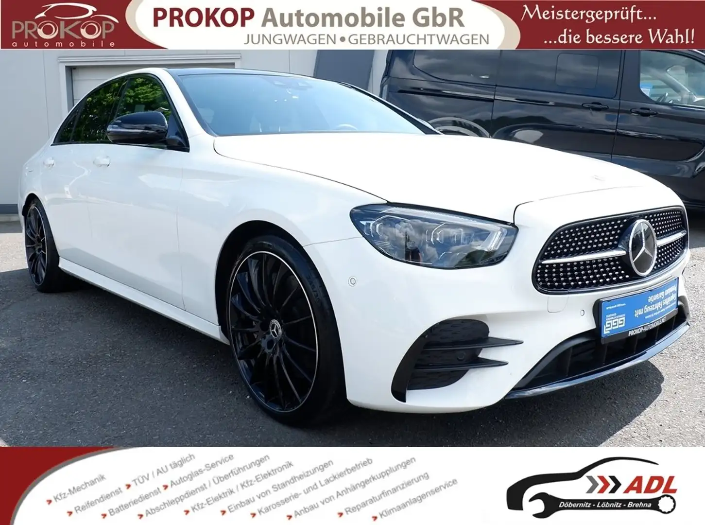 Mercedes-Benz E 300 e 4Matic AMG Pano Night Memory Multibeam Assist Blanco - 1
