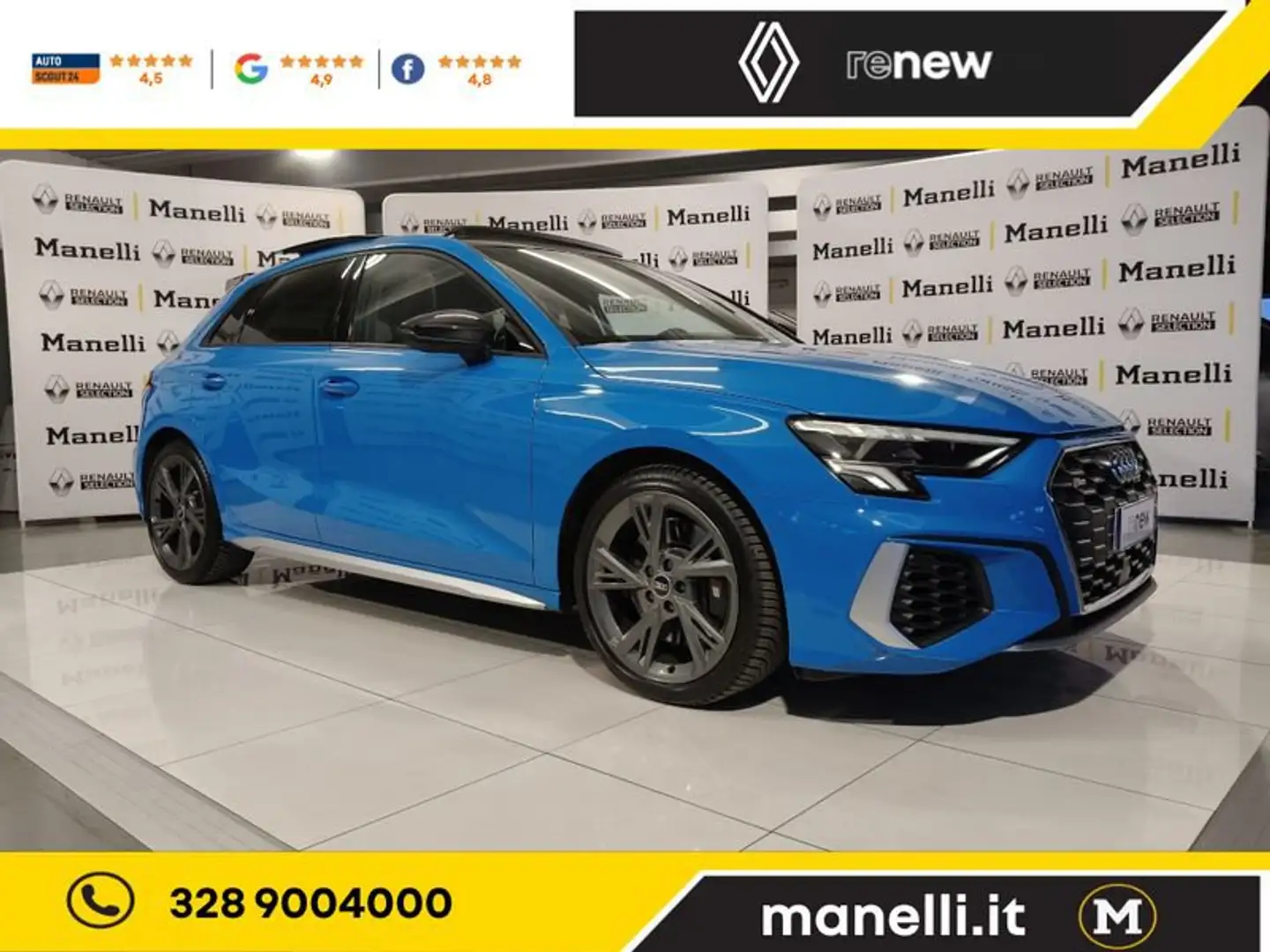 Audi S3 Sportback 2.0 TFSI Quattro Stronic rif.GJ853 Blu/Azzurro - 1