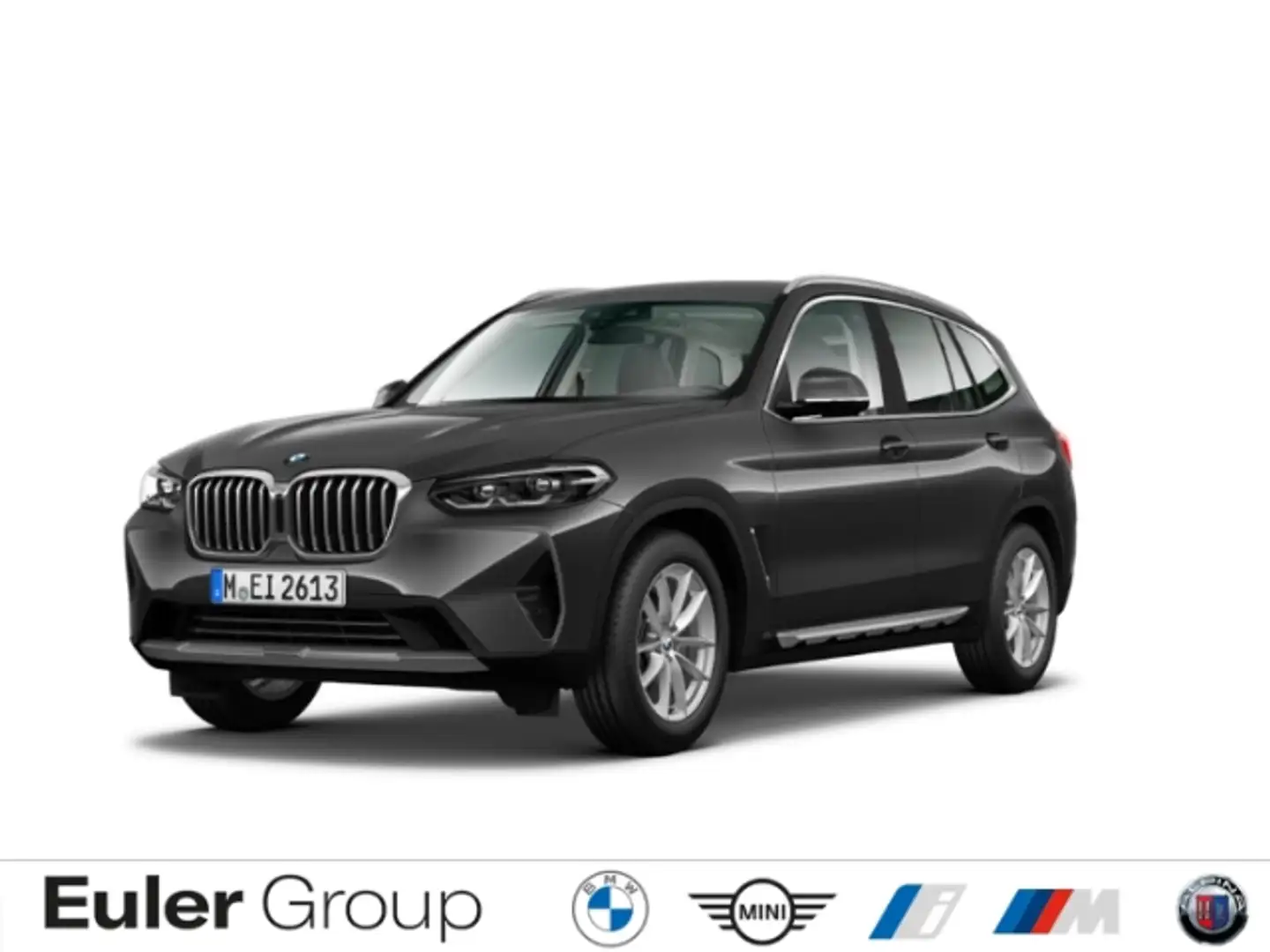 BMW X3 xDr 20d Leder SHZ NAV LED El. Heckklappe Klimaauto Grau - 1