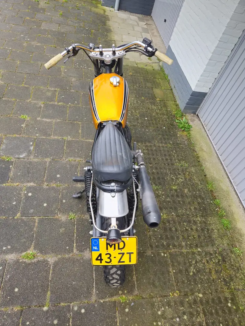 Honda FT 500 Custom Flattrack Yellow - 2