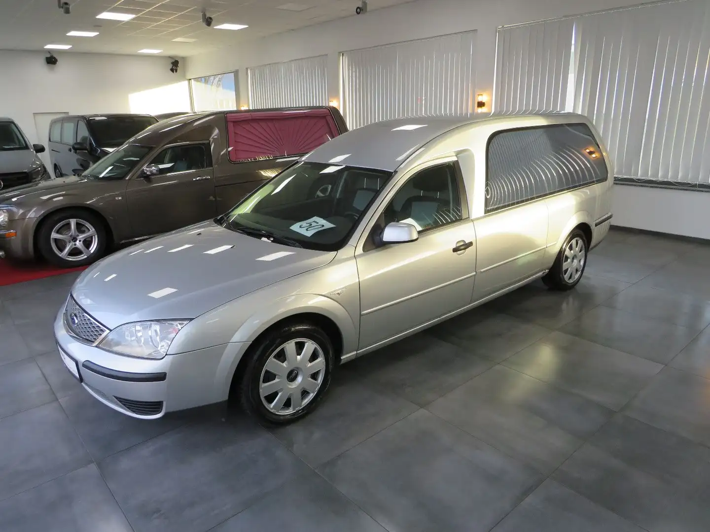 Ford Mondeo Pollmann Bestattungswagen / Leichenwagen Argent - 1