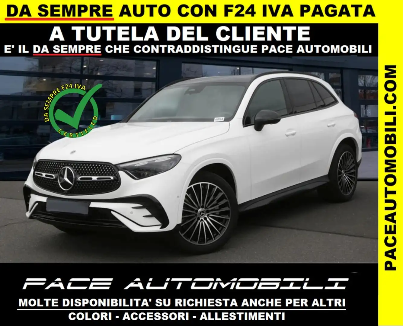 Mercedes-Benz GLC 220 D AMG PREMIUM PLUS LED PDC KAMERA TETTO NIGHT PACK Bianco - 1