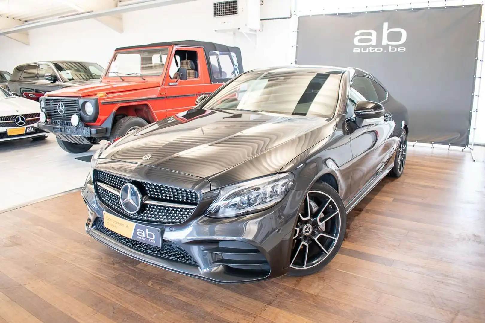 Mercedes-Benz C 200 COUPE AMG, LEDER, APPLE CARPLAY/ANDR, MULTIBEAM Gris - 2