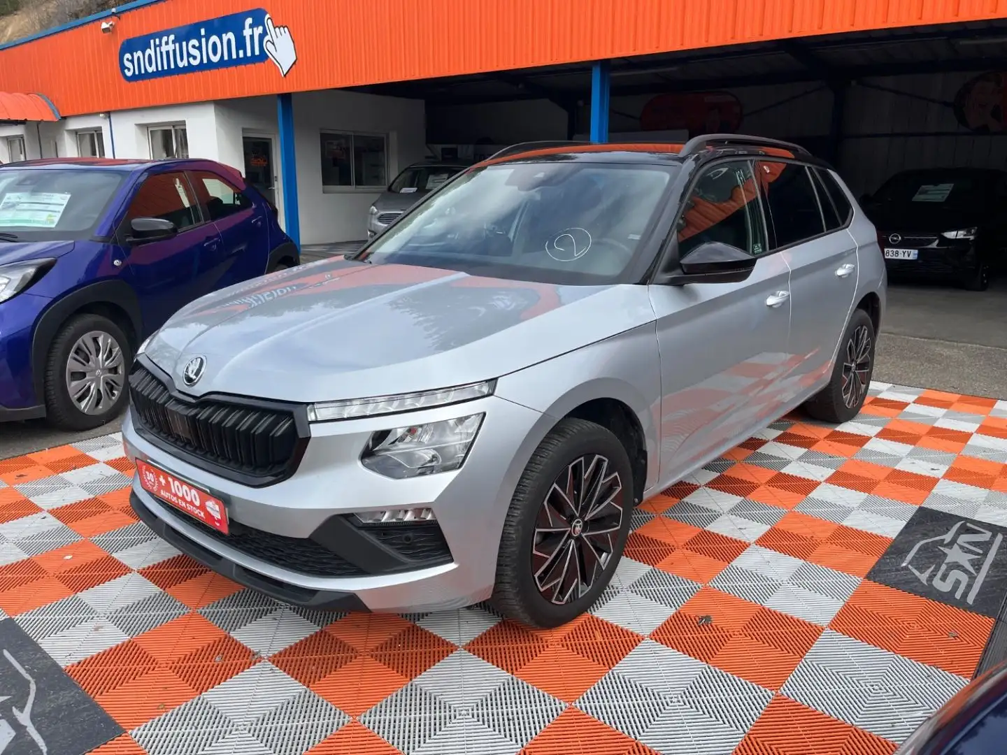 Skoda Kamiq 1.5 TSI 150 BV6 STYLE Caméra JA 17\u0026amp;quot;  Grijs - 1